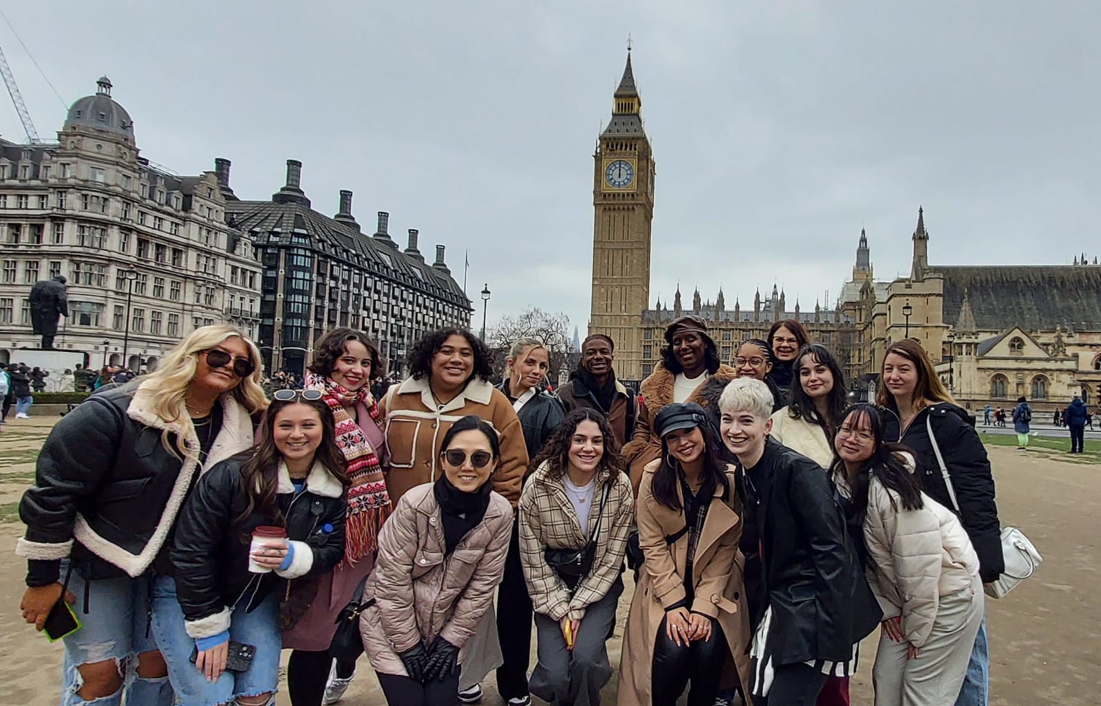 Photo of Fashion Studies trip to London, Spring 2023