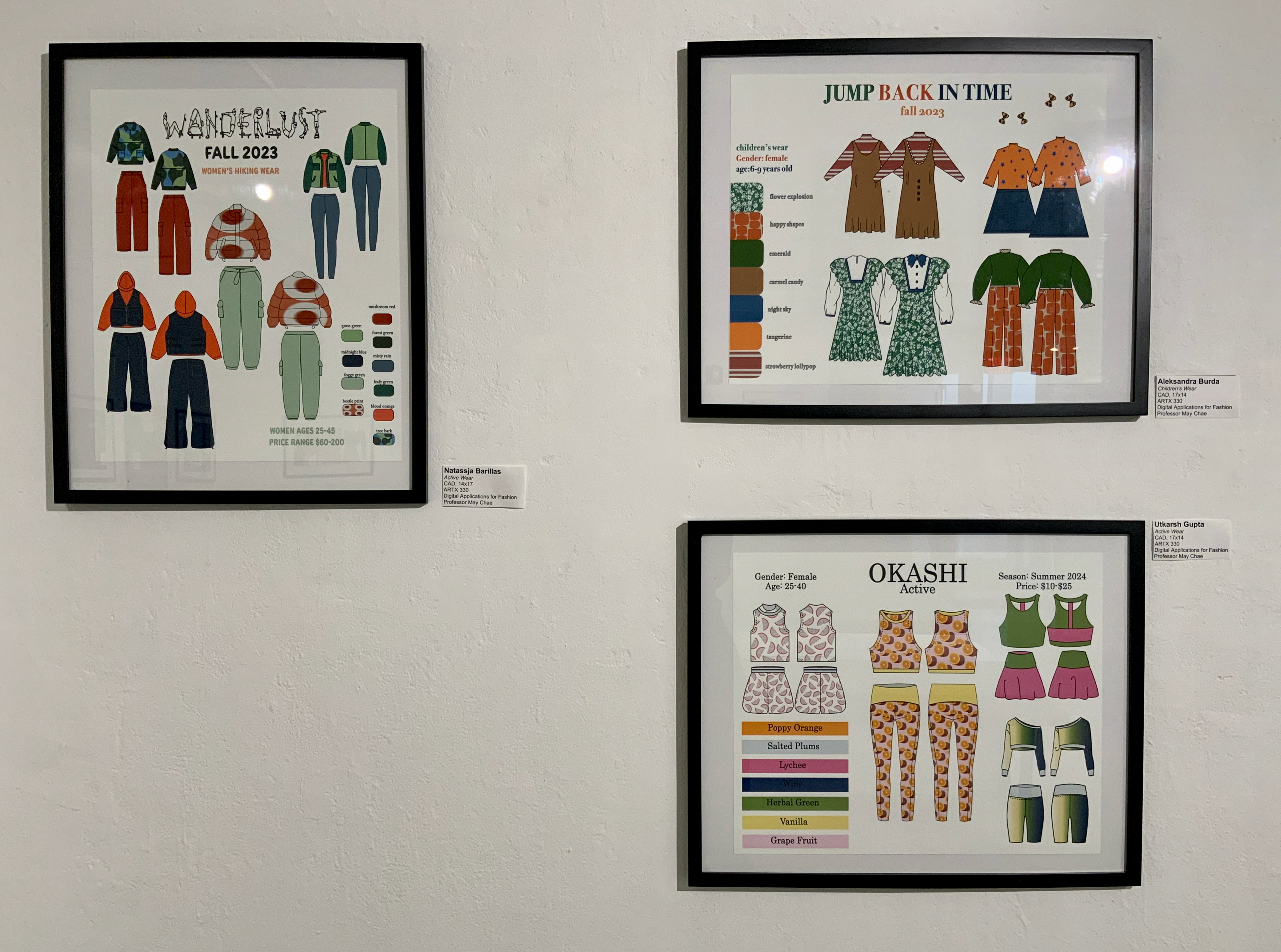 Fashion Illustration Show at Finley Hall, February 2023