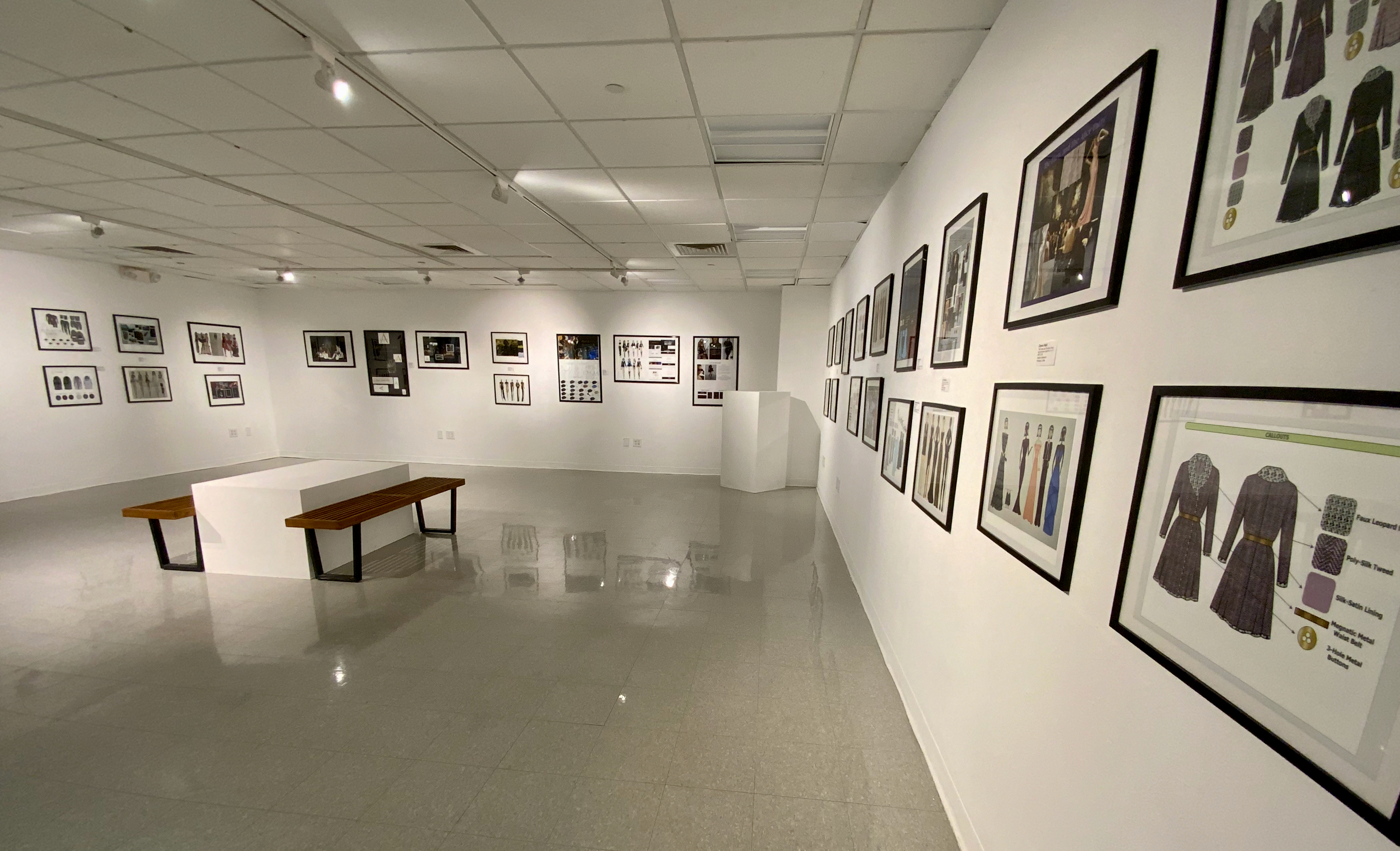 Fashion Illustration Show at Finley Hall, February 2023