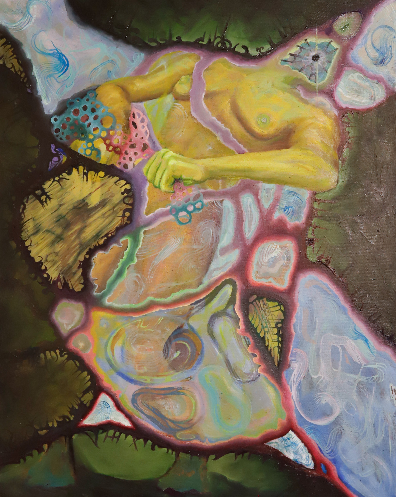 Integrative Studio II Show at Finley Gallery, February 2023