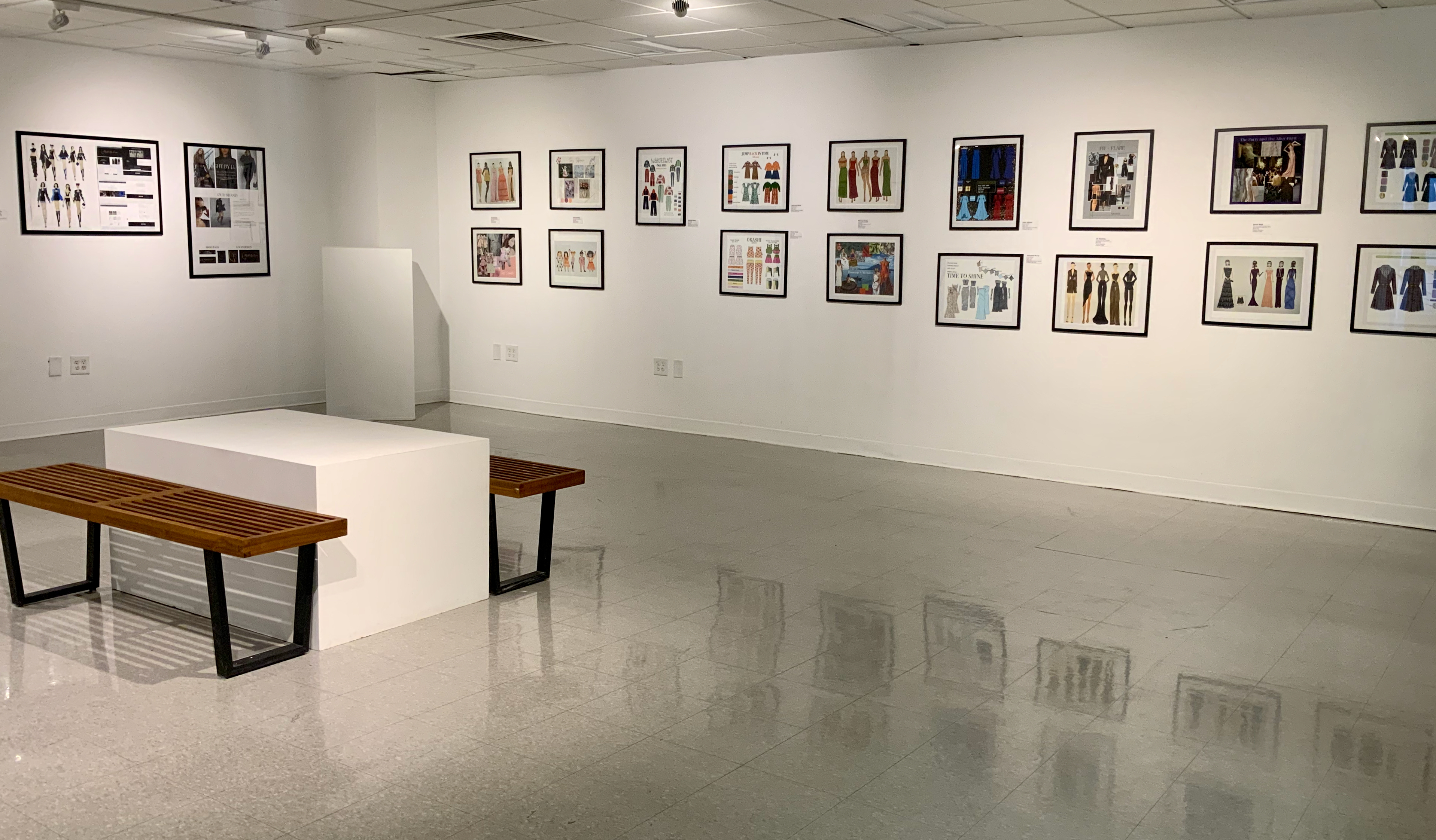 Fashion Illustration Show at Finley Hall, February 2023