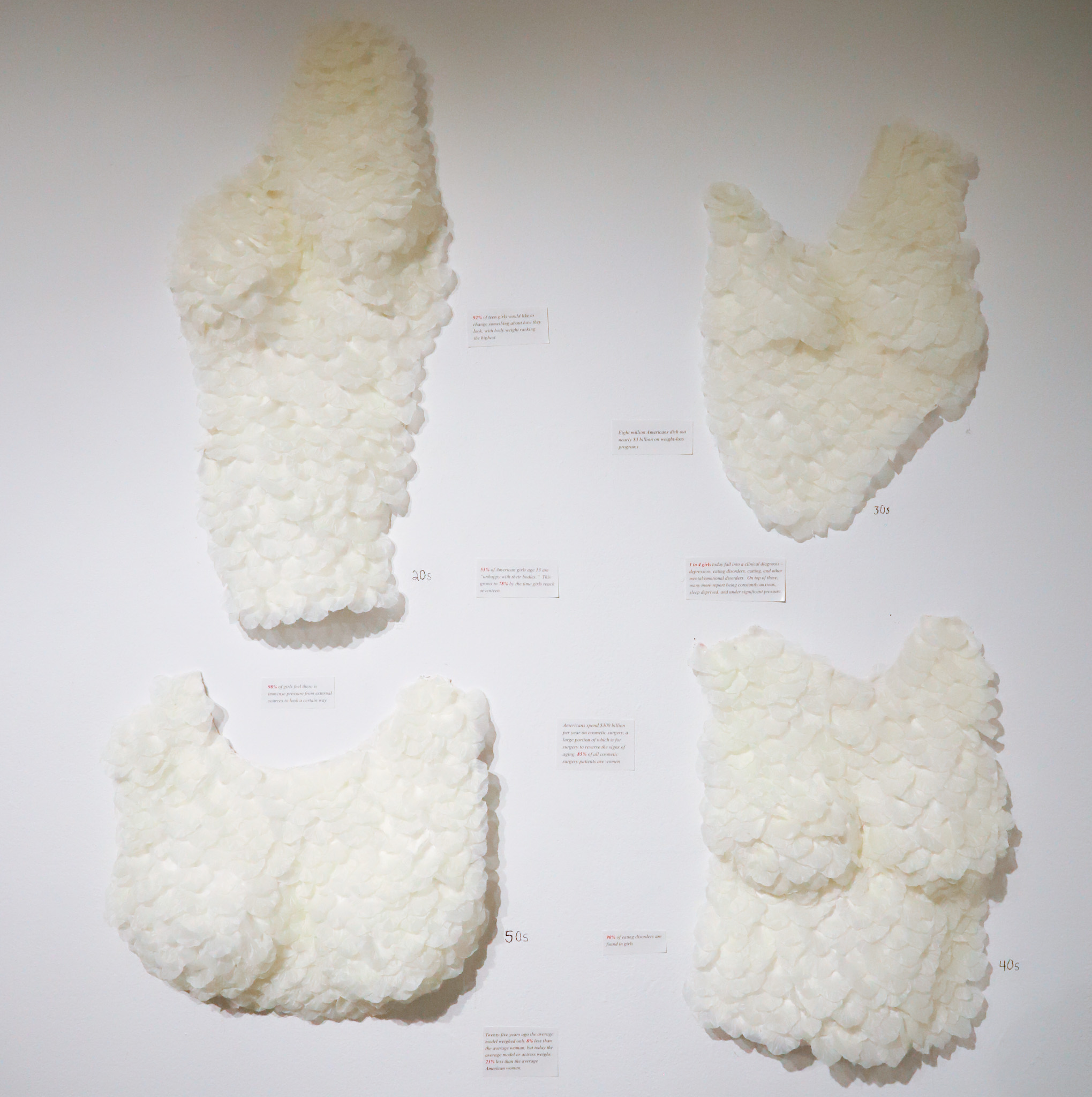 Integrative Studio II Show at Finley Gallery, February 2023