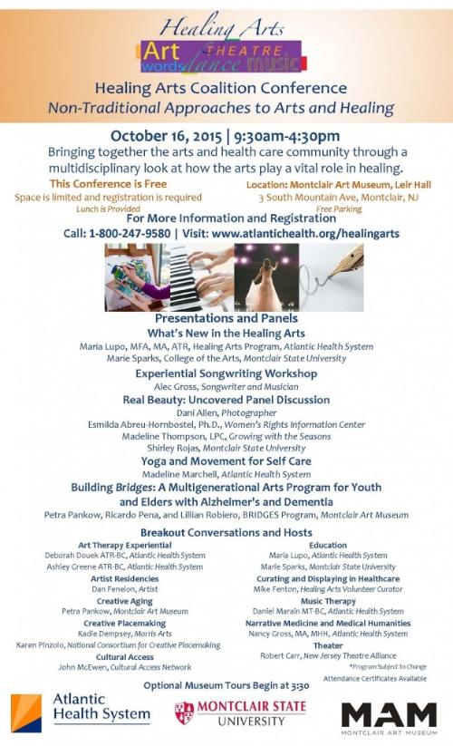 Healing Arts Conference October 2015
