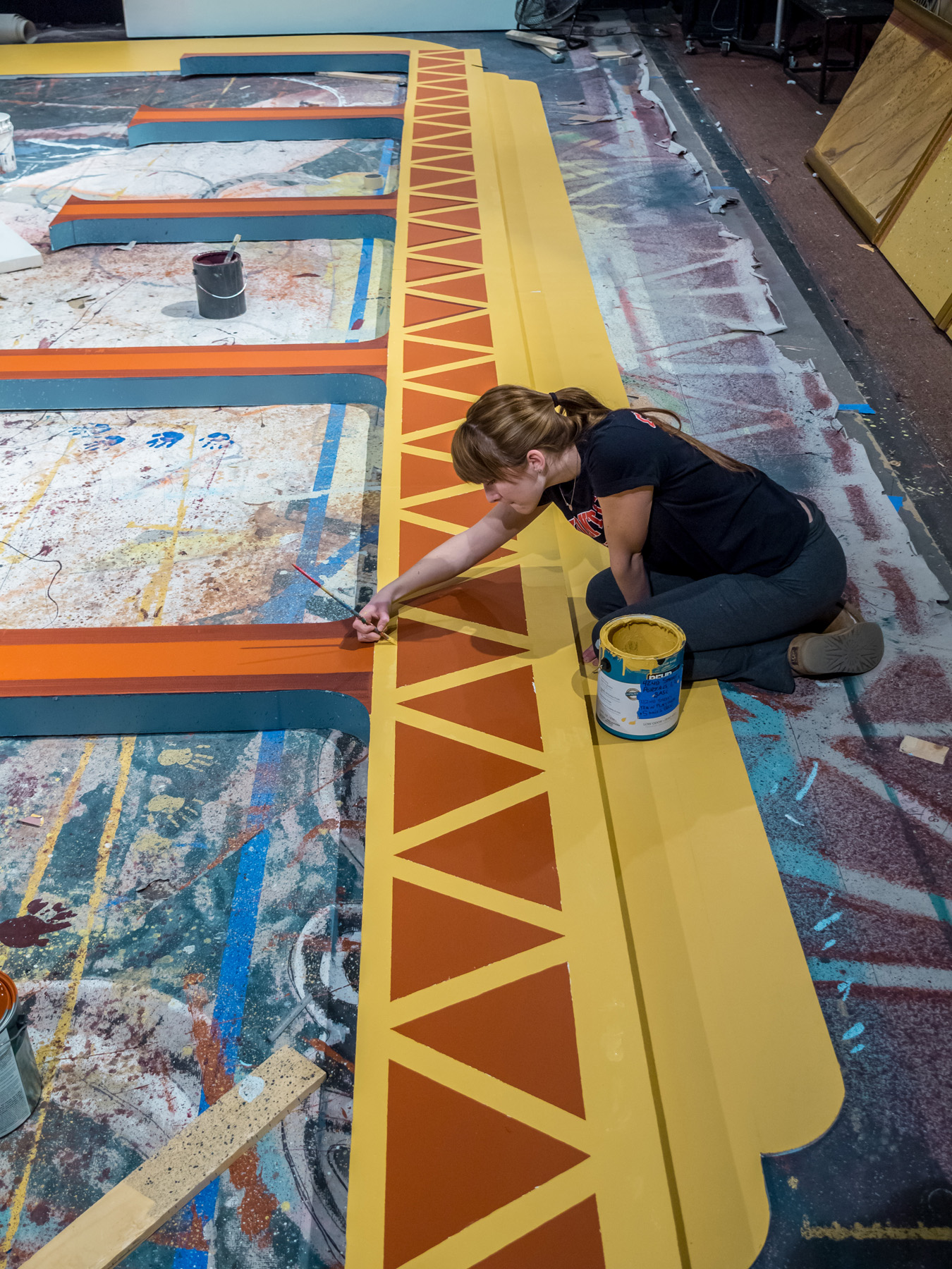 Student painting set