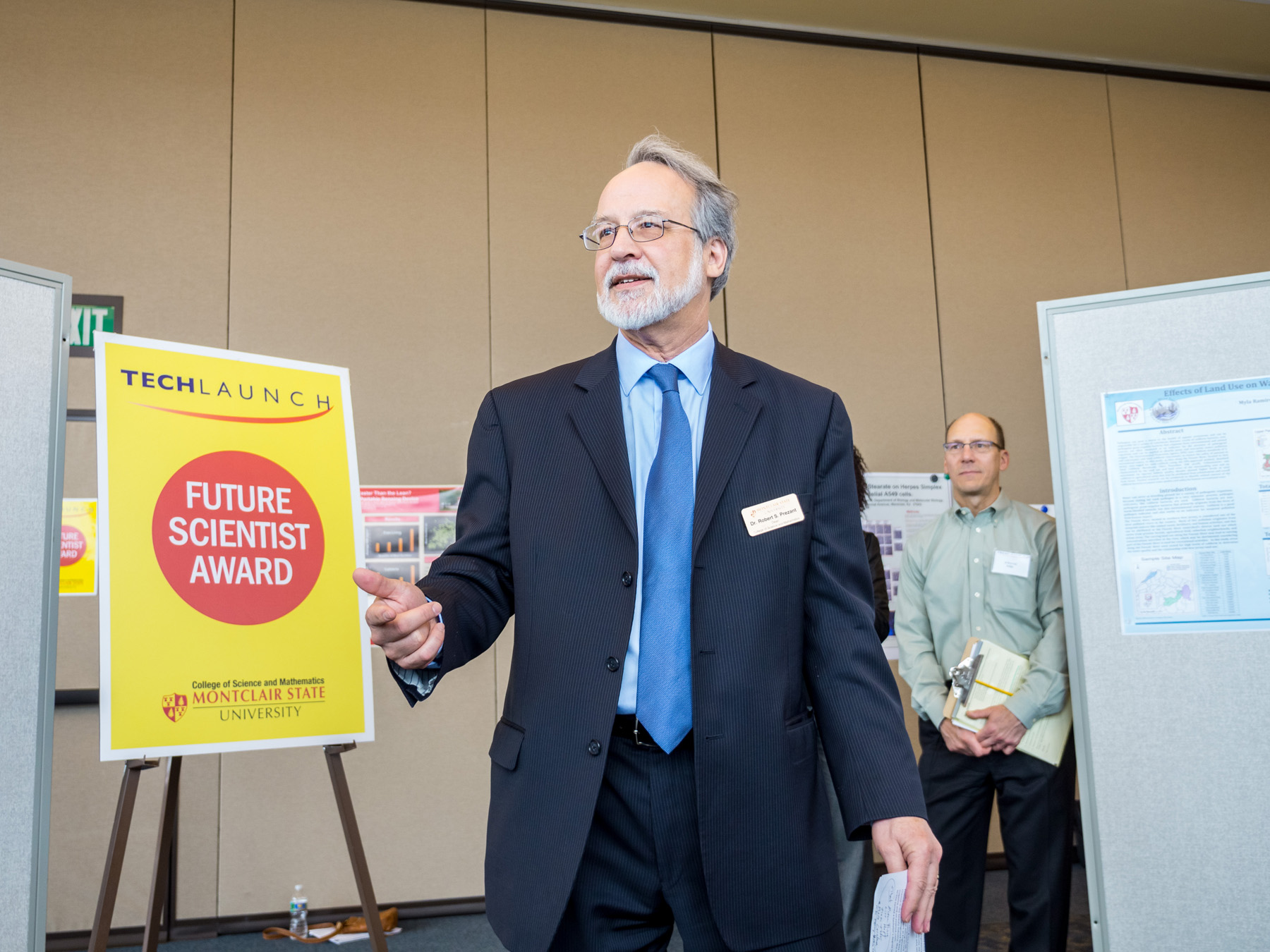 Dean Prezant congratulates all the students who were selected to participate in the competition.