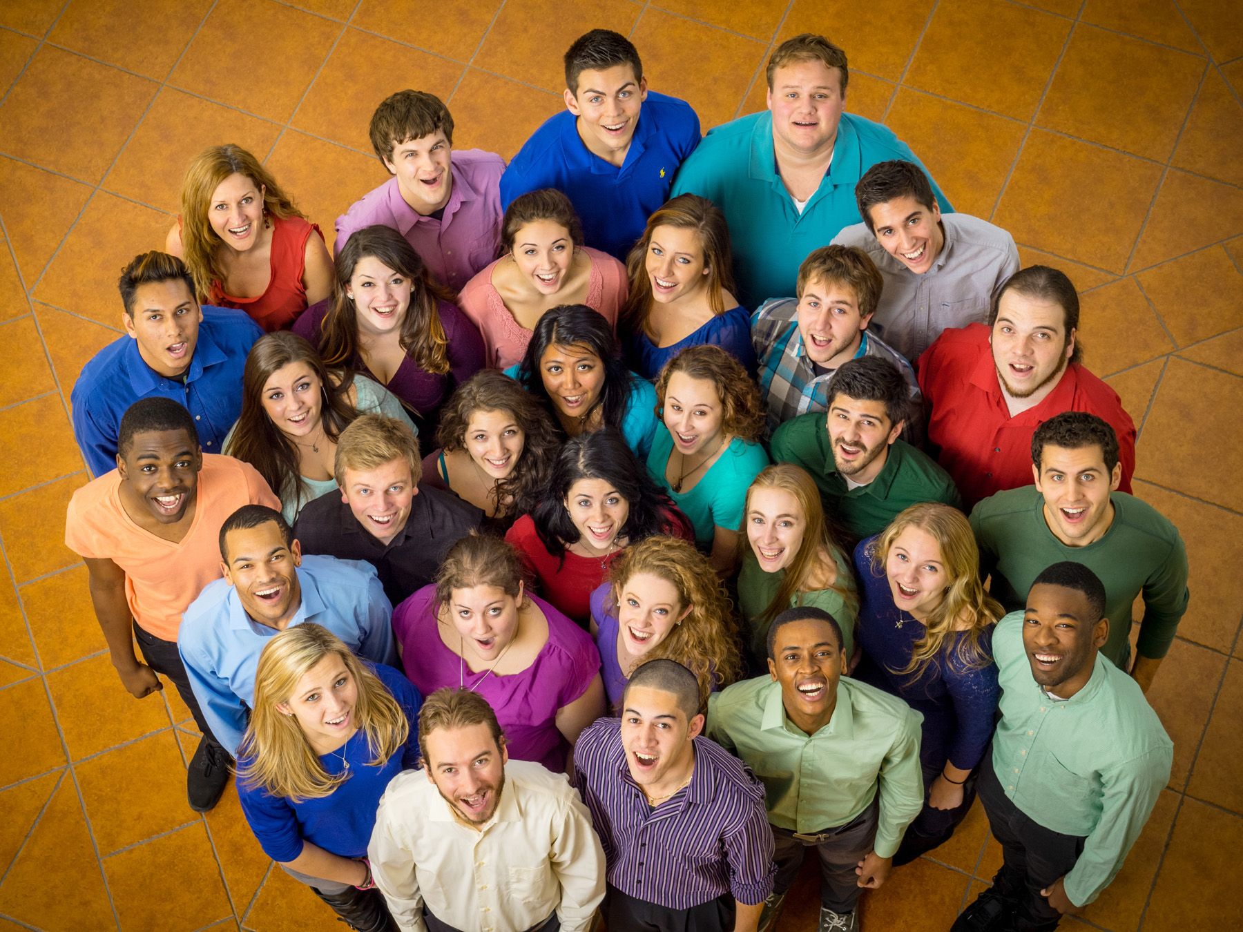 Members of Montclair State University's Vocal Accord