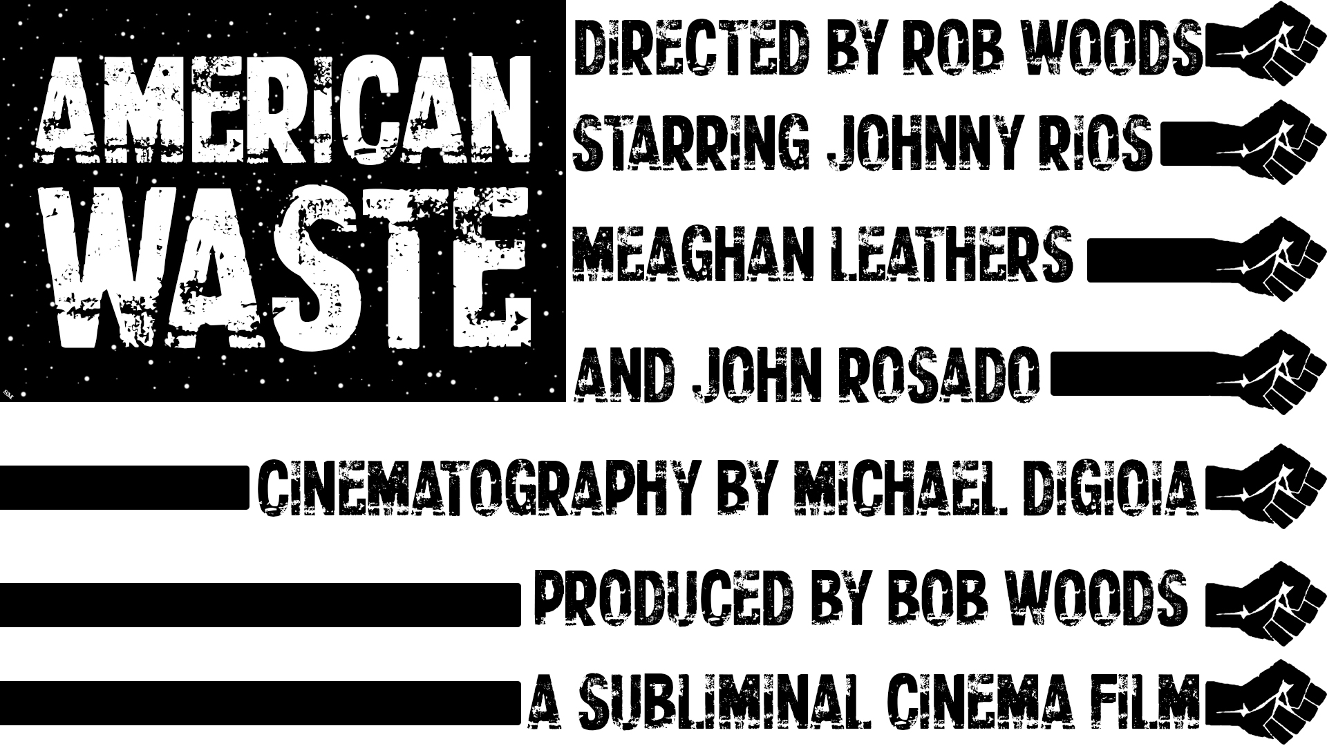 "American Waste" part of the New Visions from MSU short film lineup at the Montclair Film Festival 2015