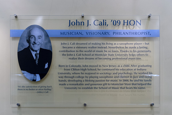 In Honor of John J. Cali