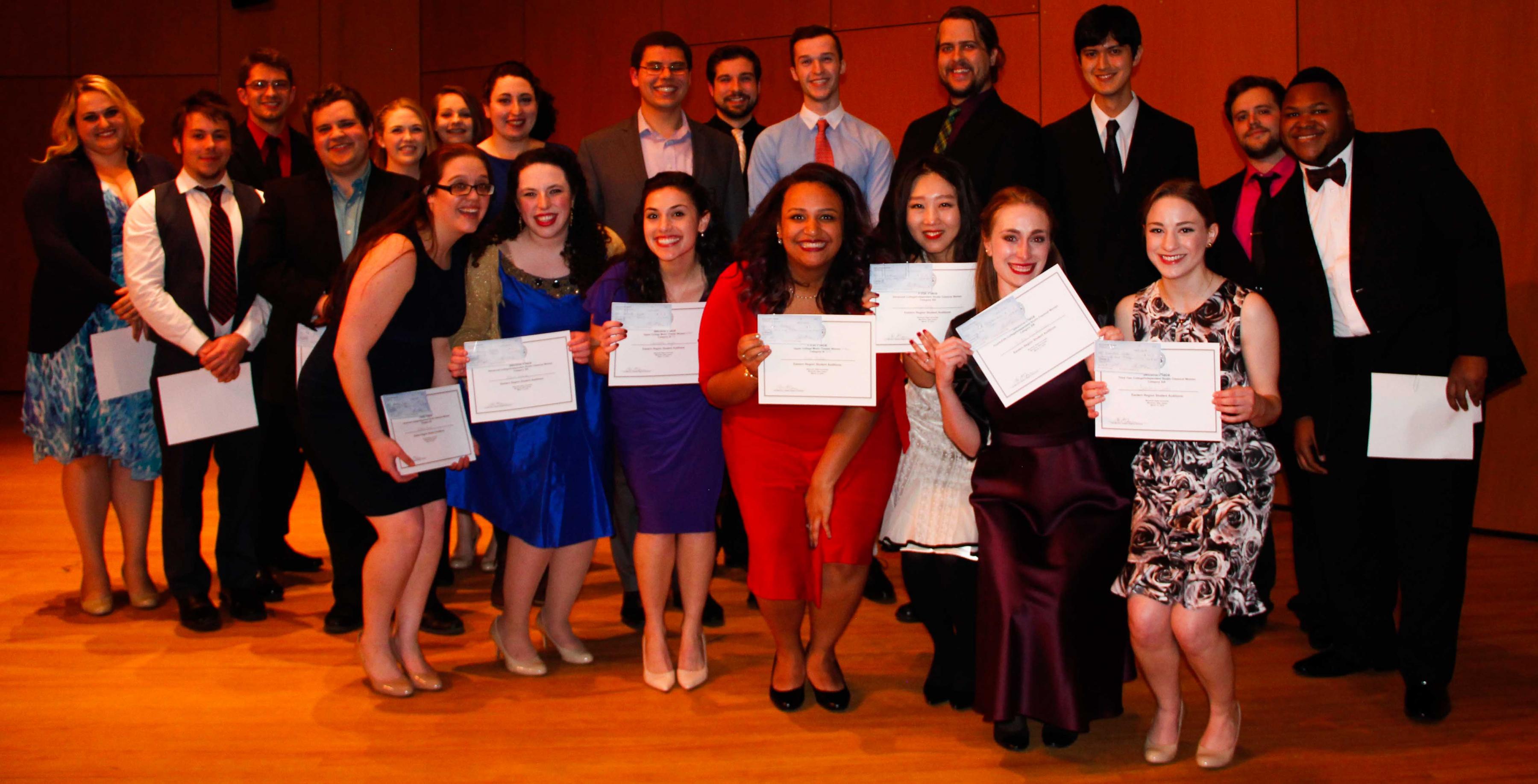 Winners of the 2016 NATS Eastern Region Conference, congratulations!