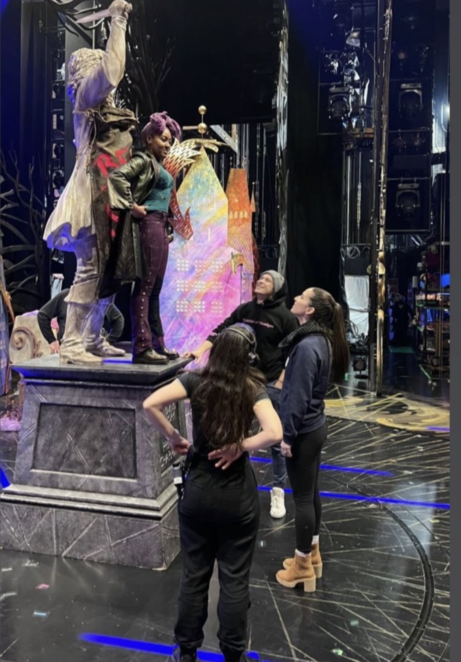 Photo of Theater Alum working on Broadway, 2023