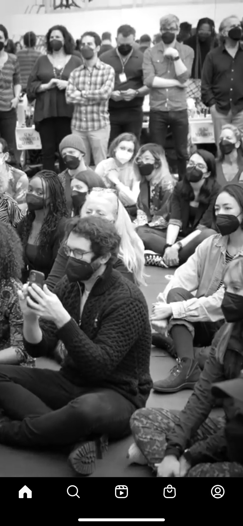 Photo of Theater Alum working on Broadway, 2023