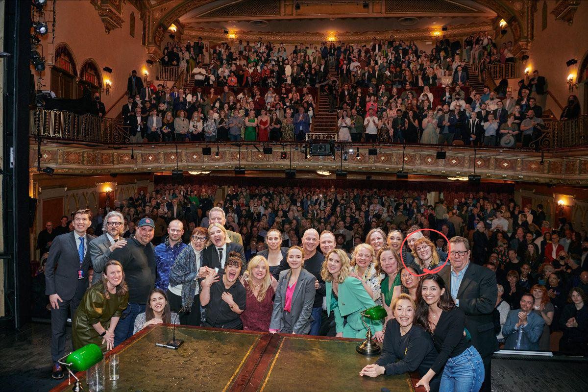 Photo of Theater Alum working on Broadway, 2023