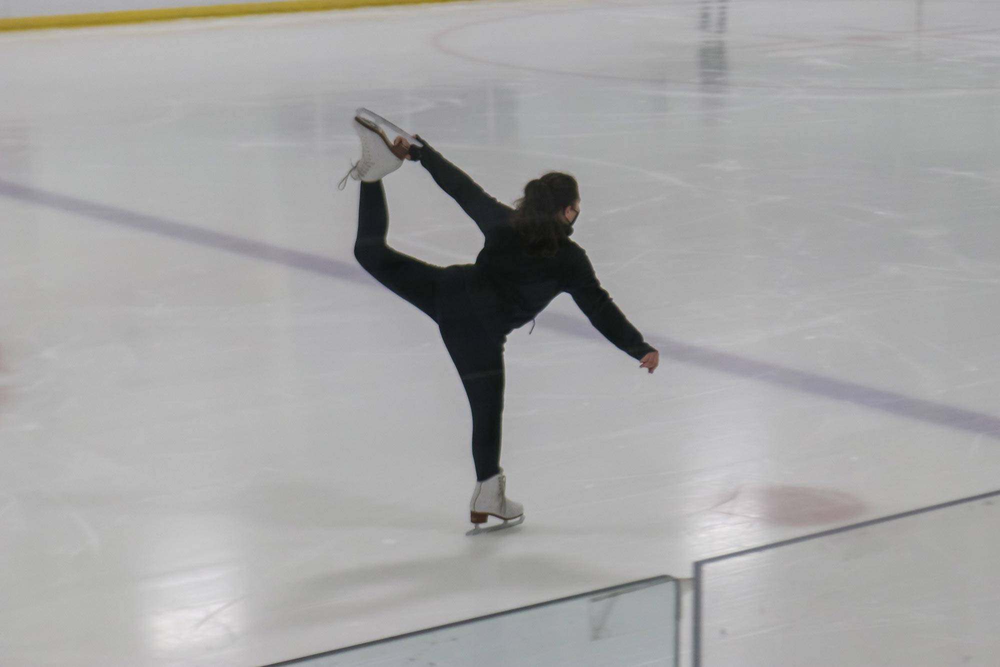 Figure skater on ice