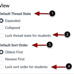 Canvas discussion updates graphic