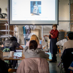 Photo of Gabriel Koren presenting