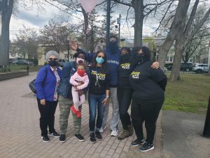 Volunteers in Brookdale Park
