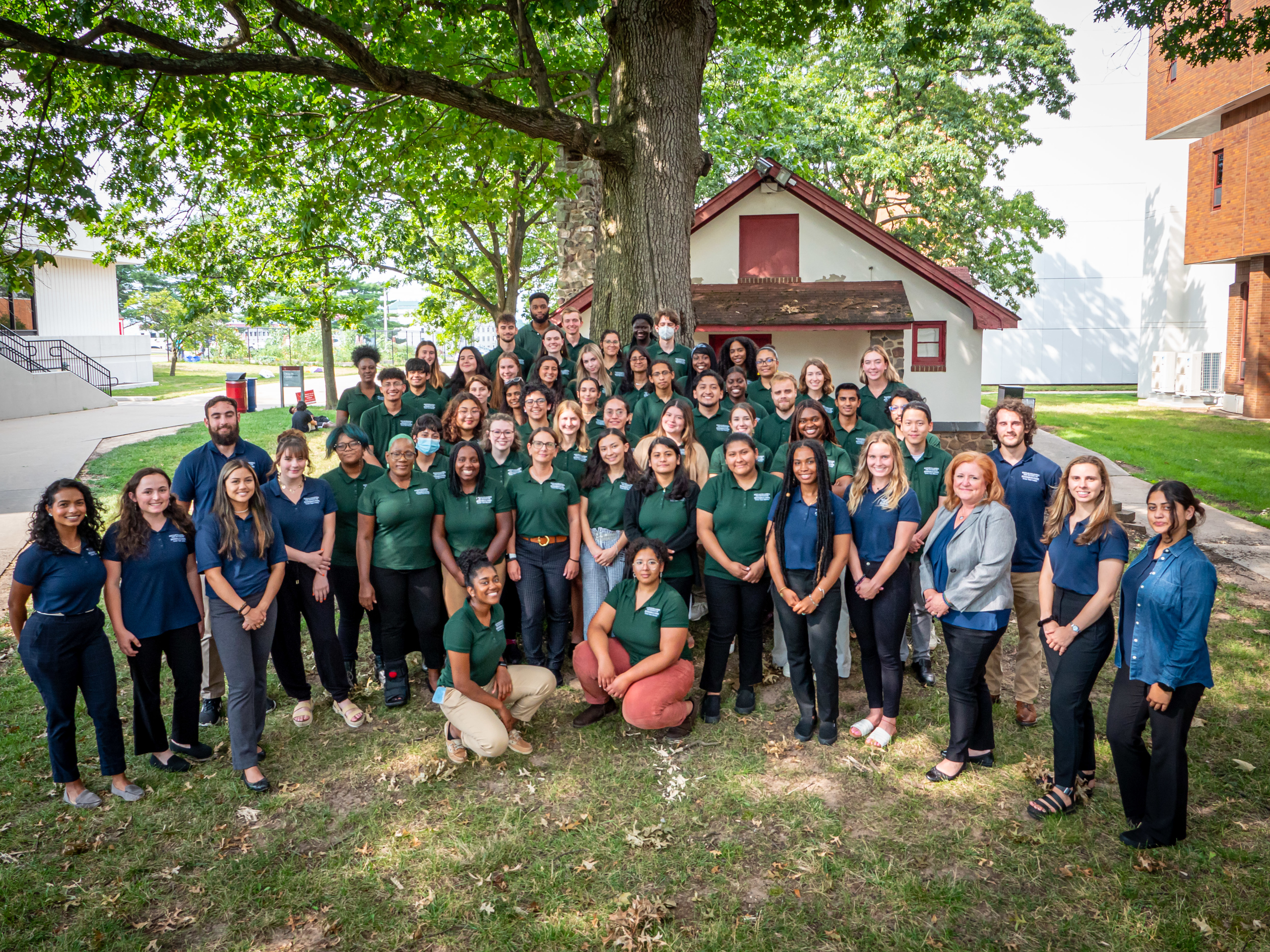Group photo of the PSE7G Green Team For Sustainablility