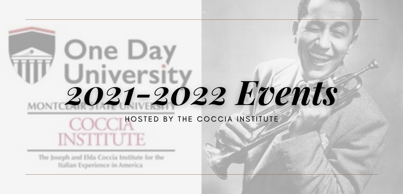 2021-2022 Events – Coccia Institute - Montclair State University