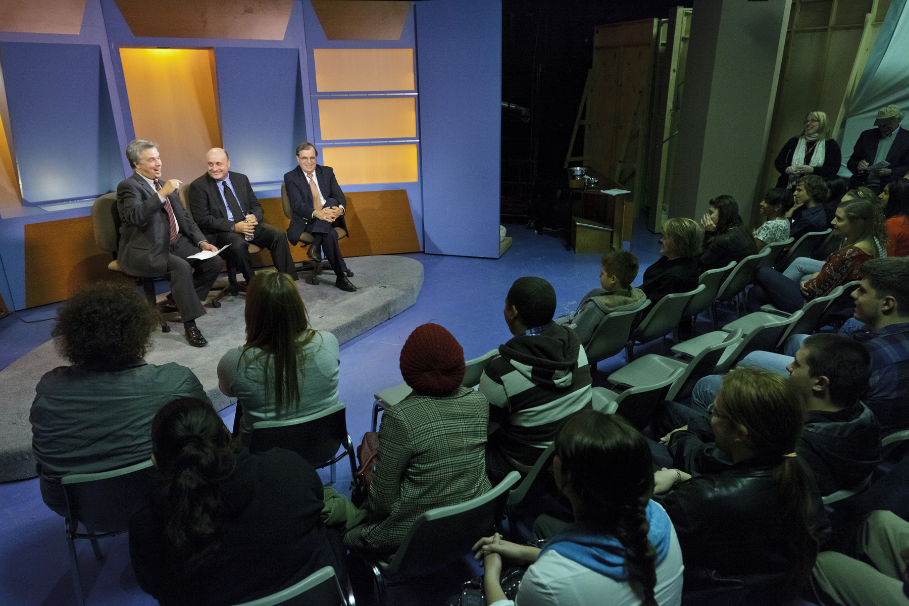 Kaminski relates an ancecdote from his student days at Montclair State.