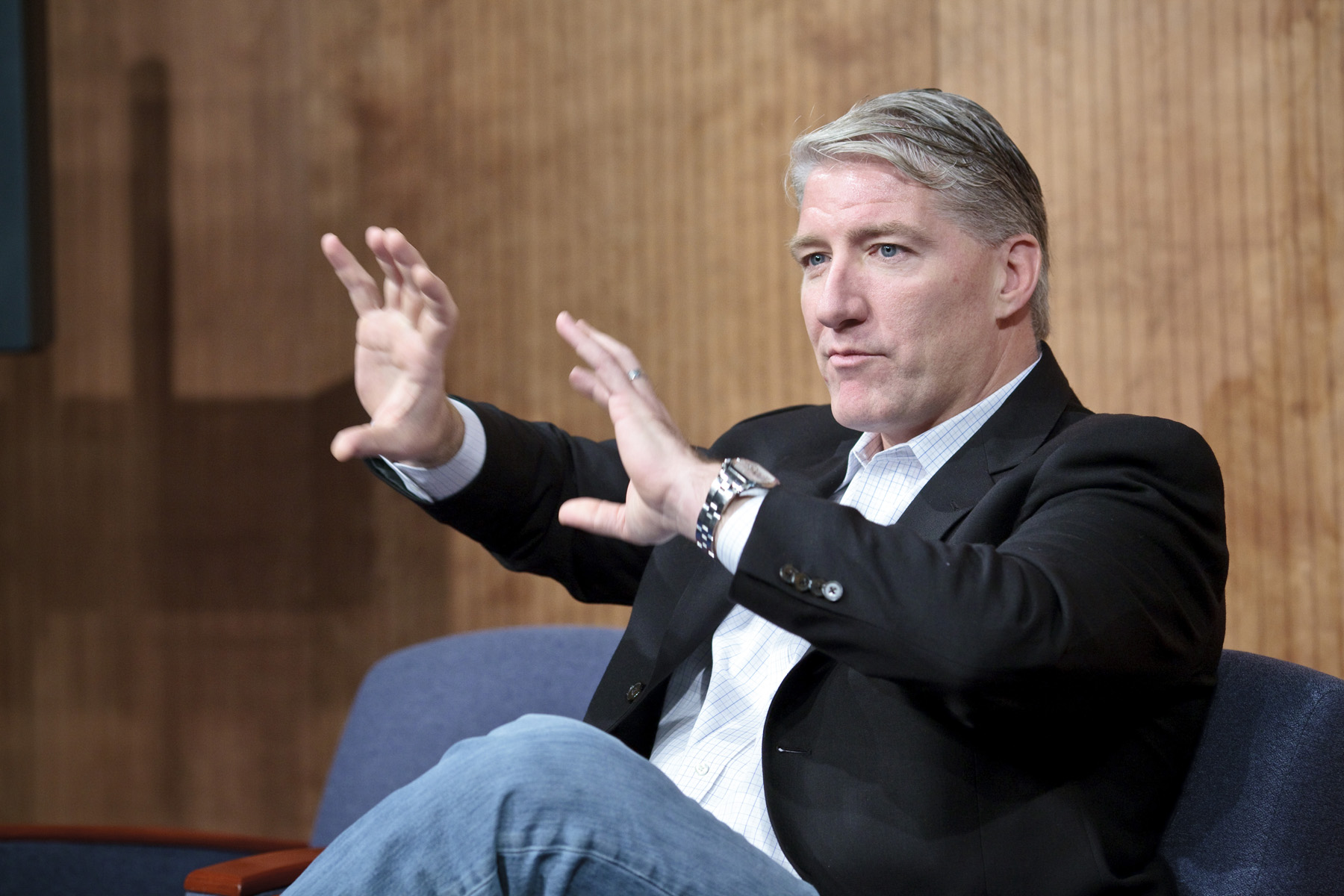 John King talks about television journalism.