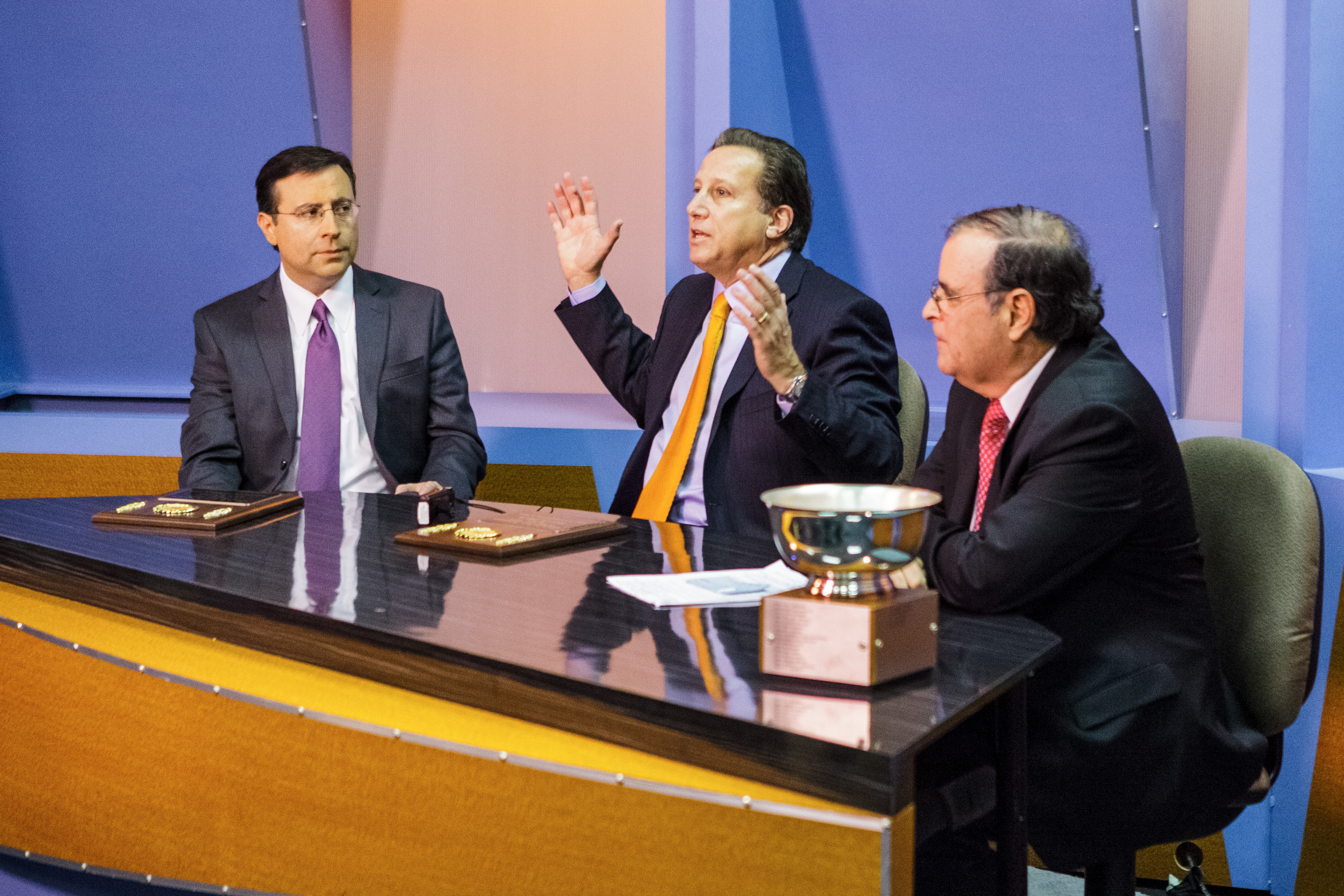 Sportscasters Bruce Beck and Ian Eagle Receive the Allen B. DuMont Broadcaster of the Year Award