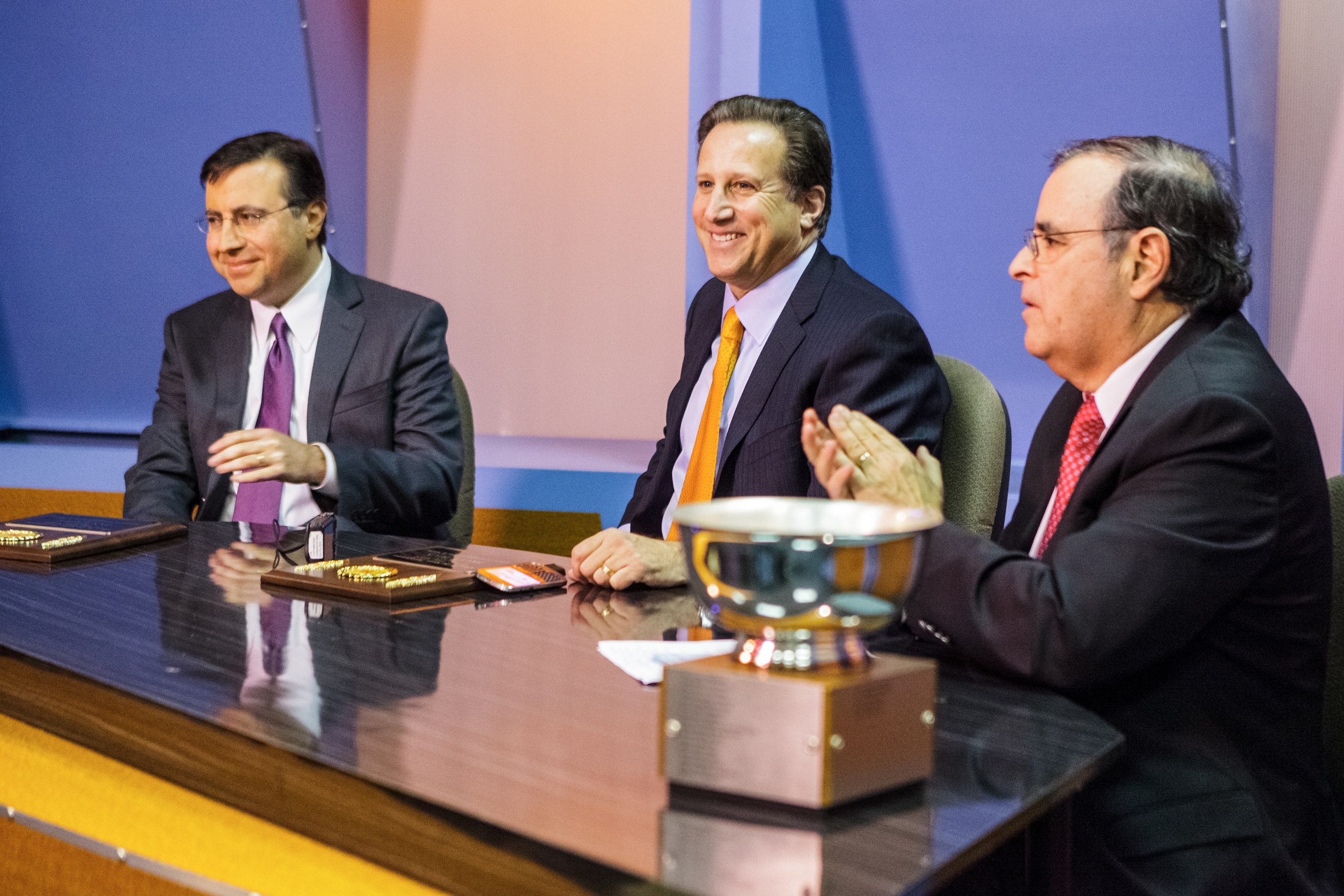 Sportscasters Bruce Beck and Ian Eagle Receive the Allen B. DuMont Broadcaster of the Year Award