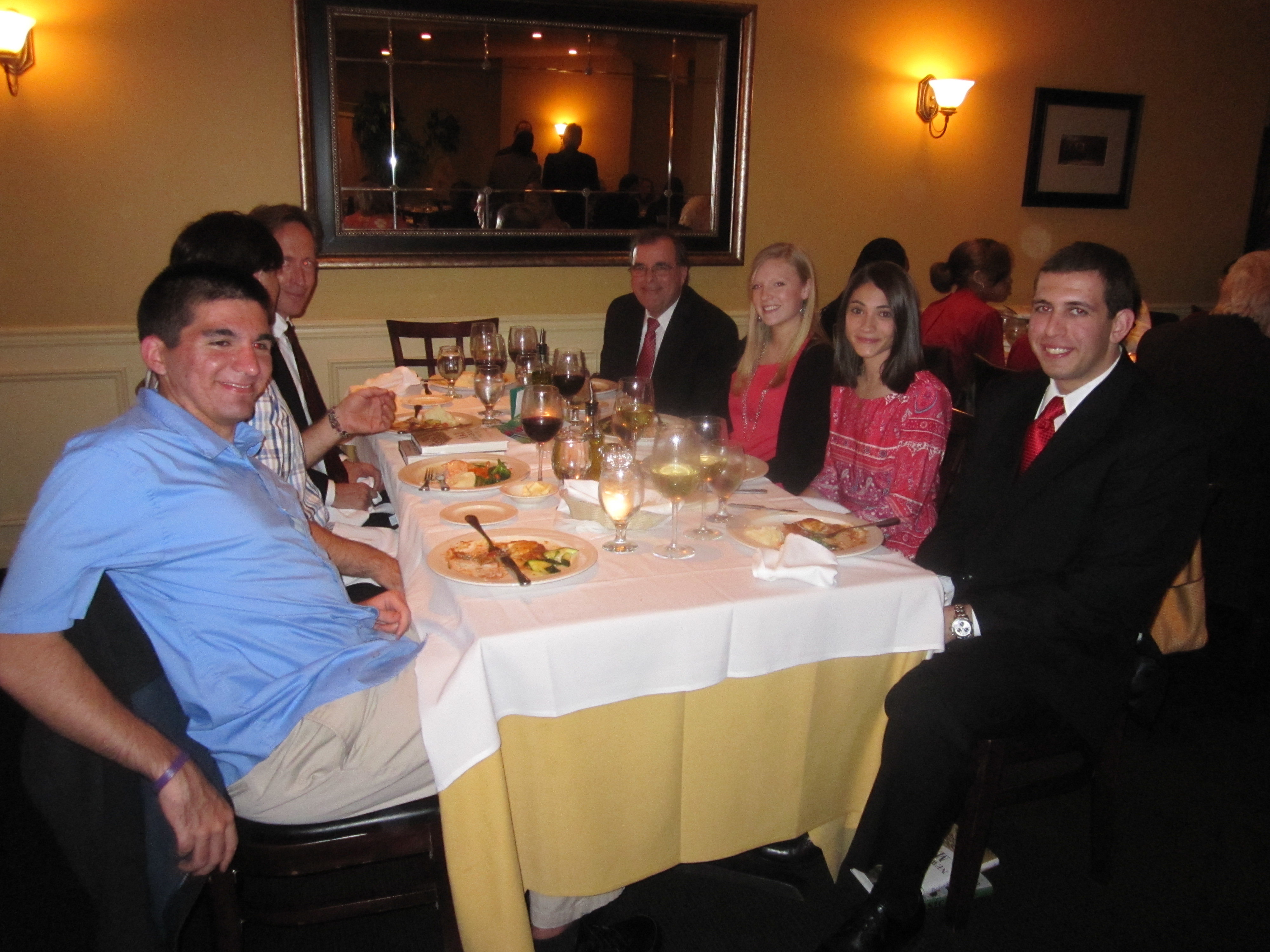 College of the Arts Students Receive Cento Amici Scholarships at Awards Dinner