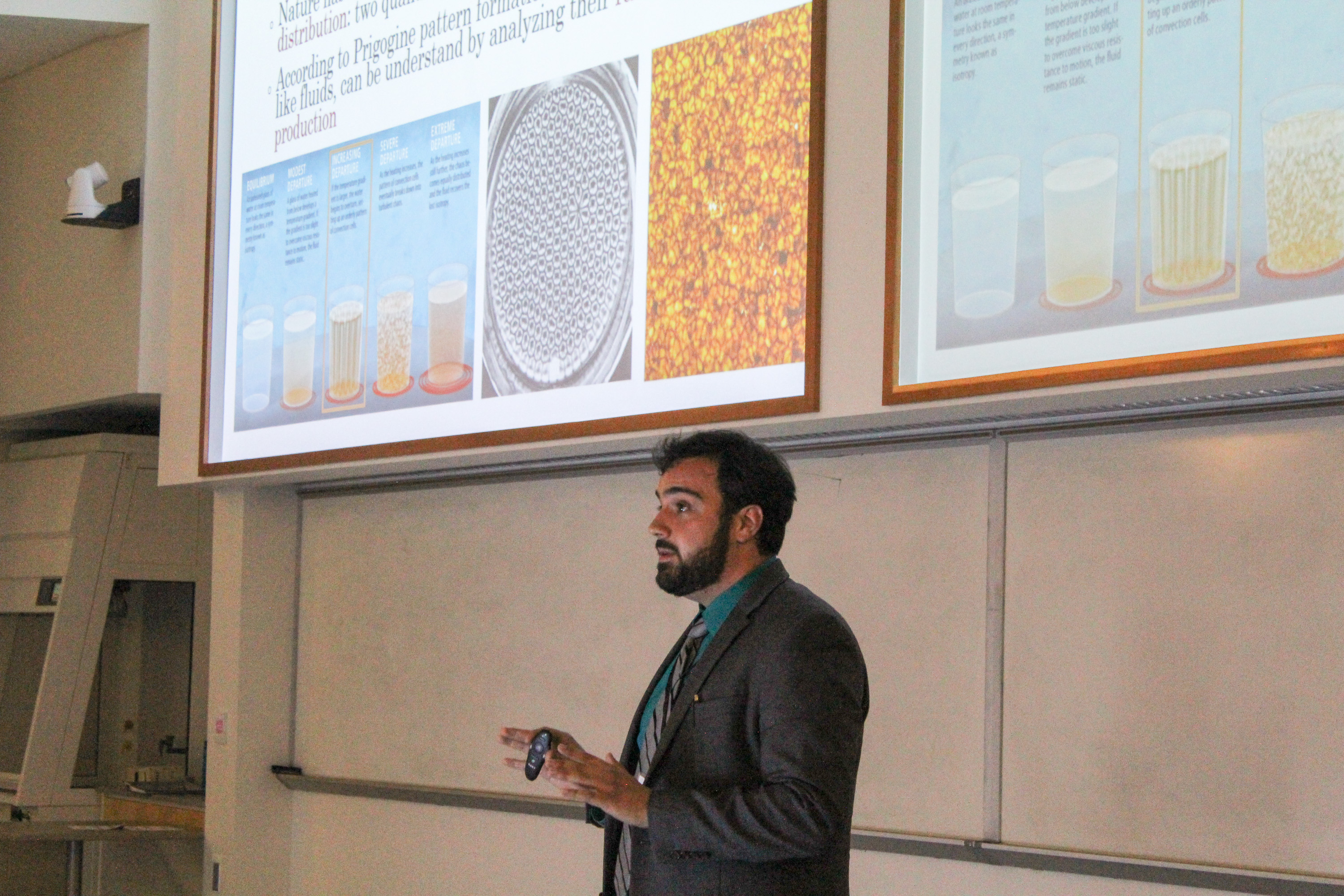 Joseph Pateras presenting