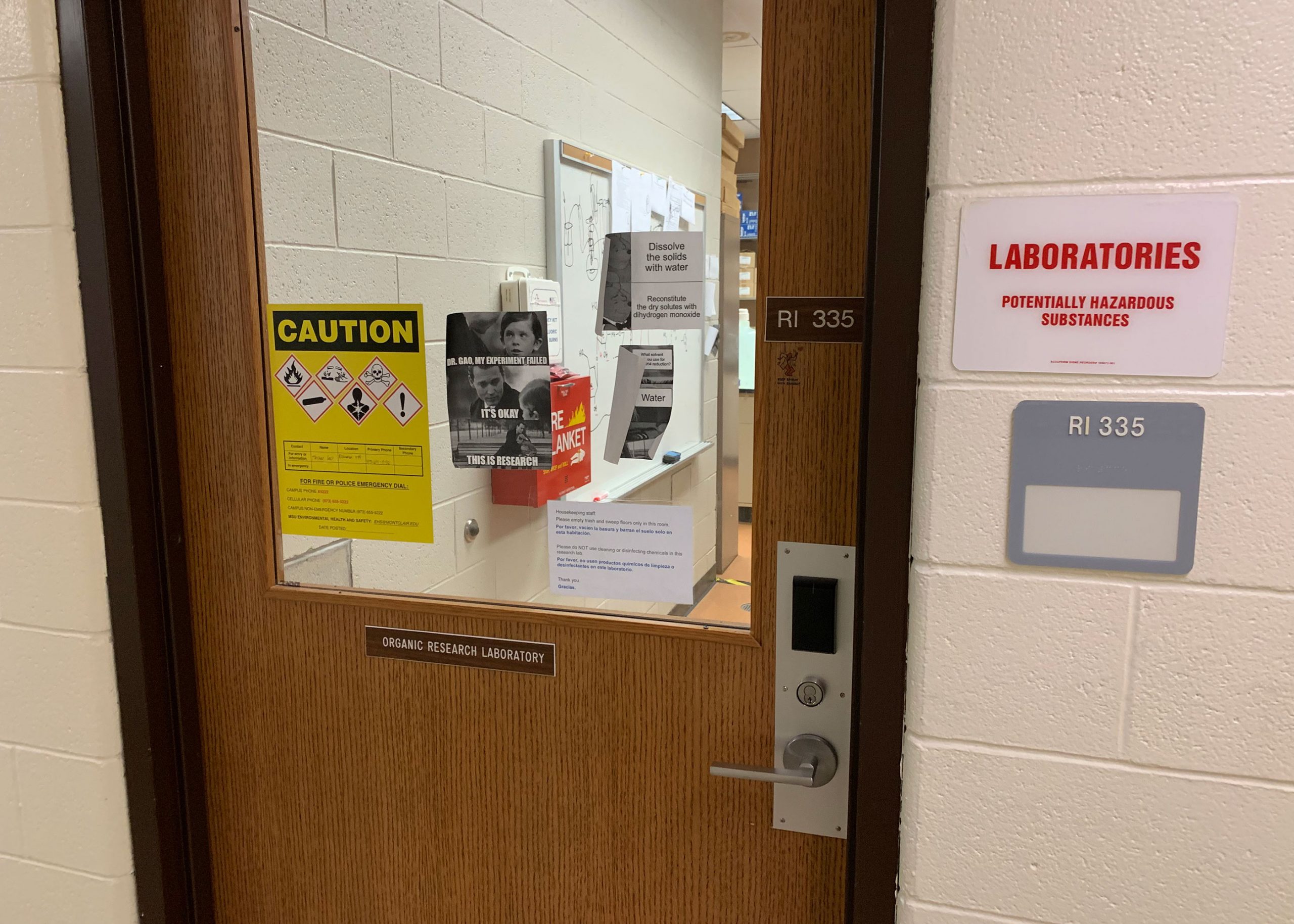 Organic Chemistry Research Lab