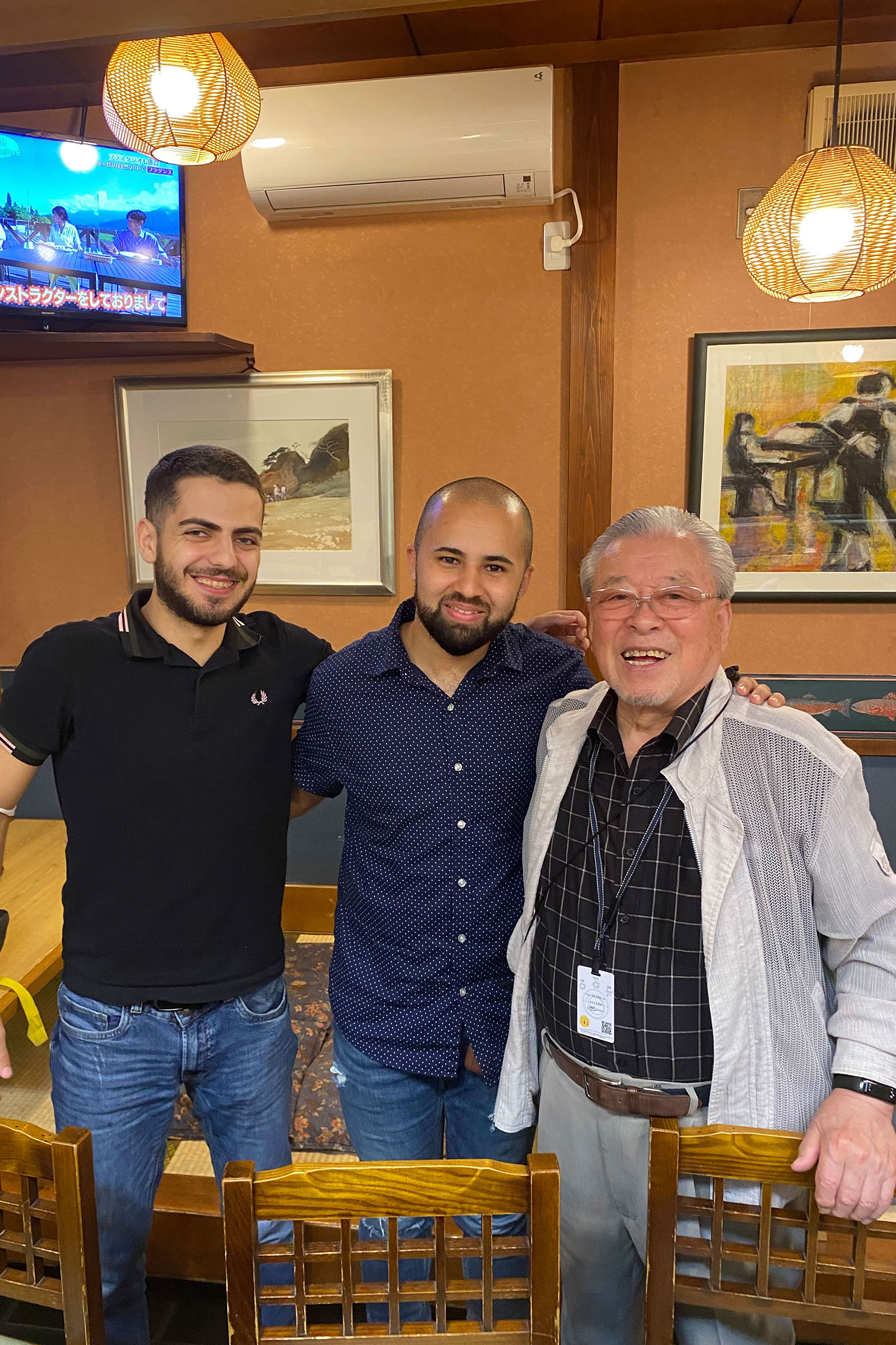 students with research mentor