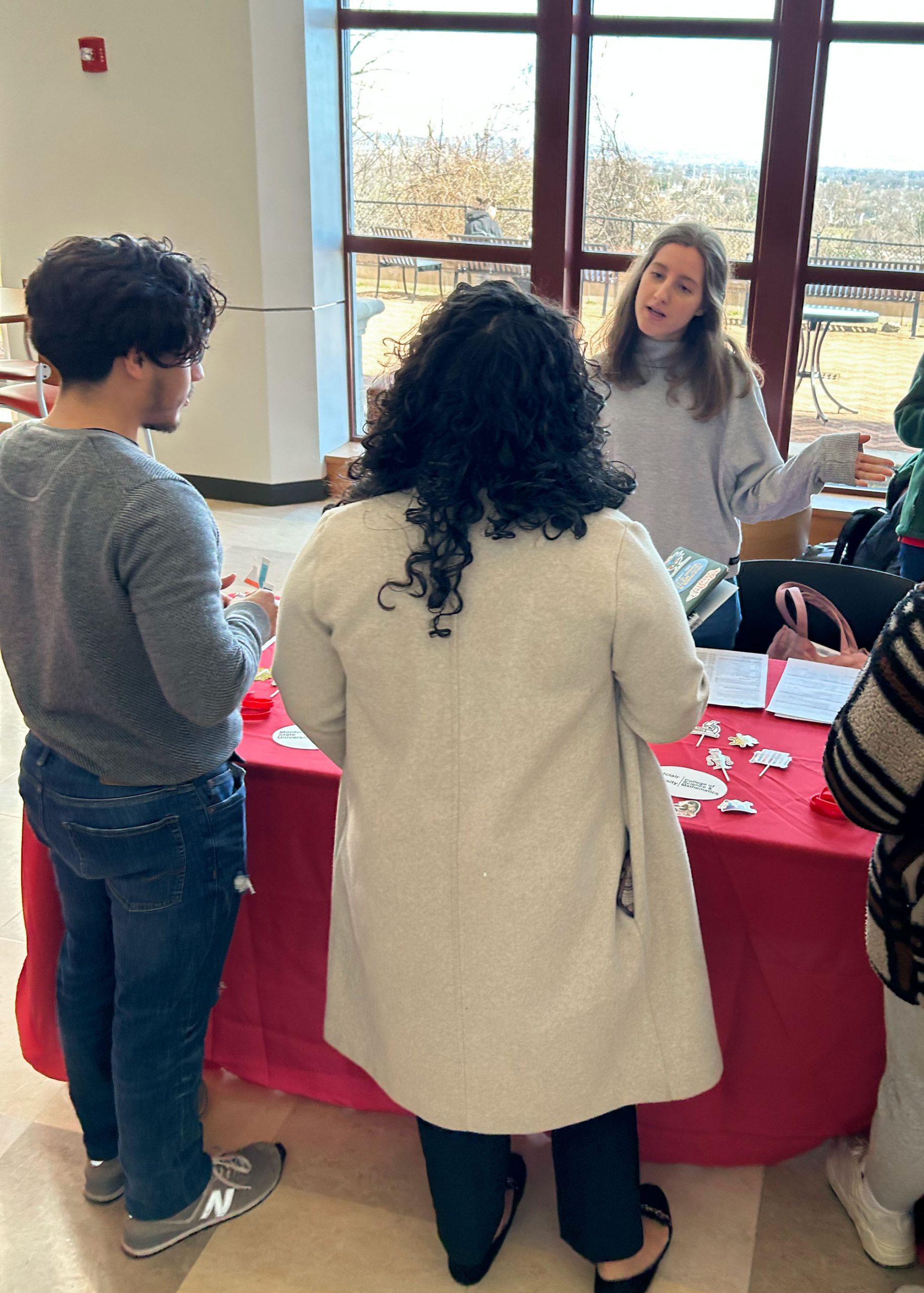 table at STEM-Powerment org fair