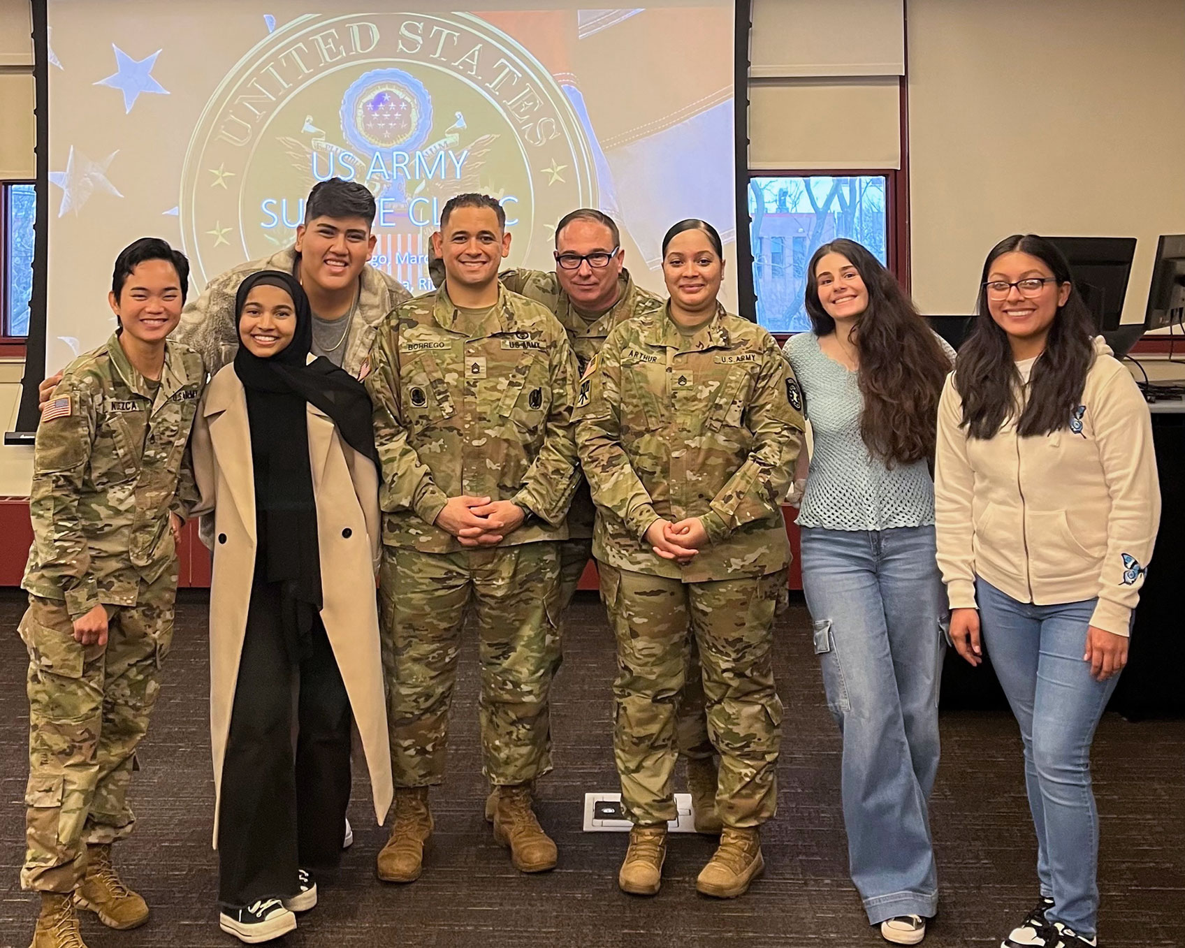 HOSA with New Jersey’s U.S. Army Healthcare Recruiters