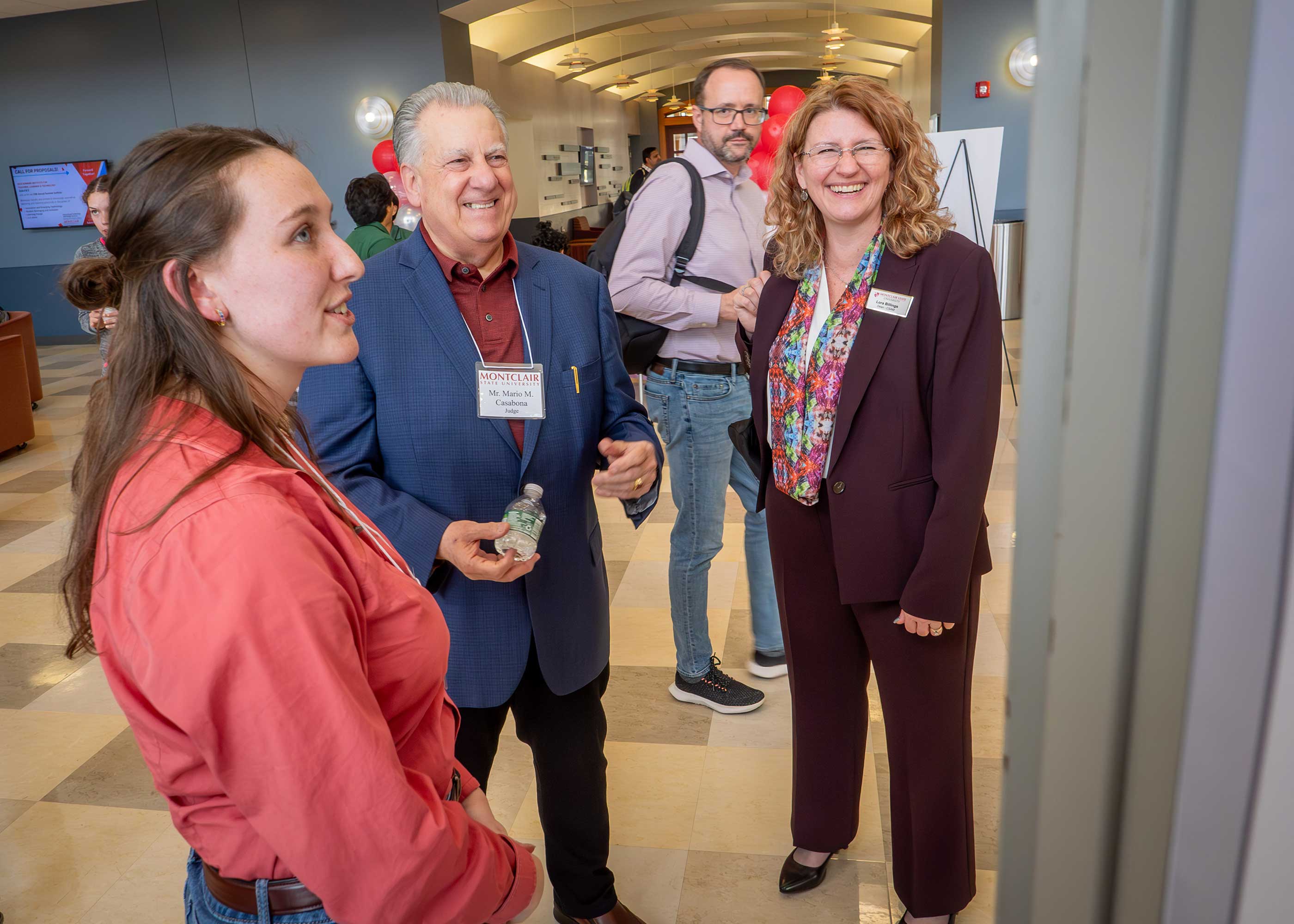 Kaitlyn Cohan during poster session at the Spring 2024 Casabona Competition