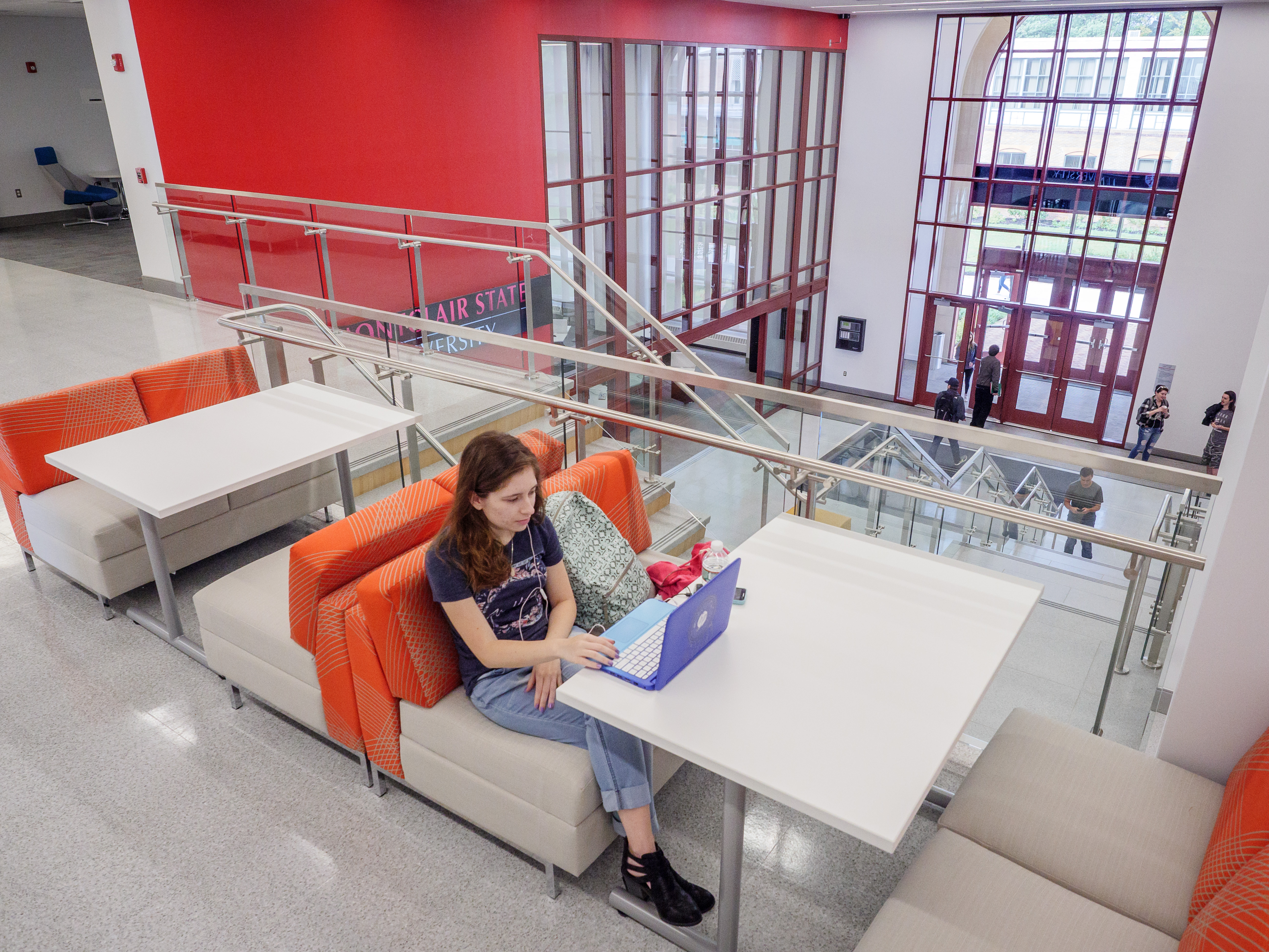 School of Communication & Media common area