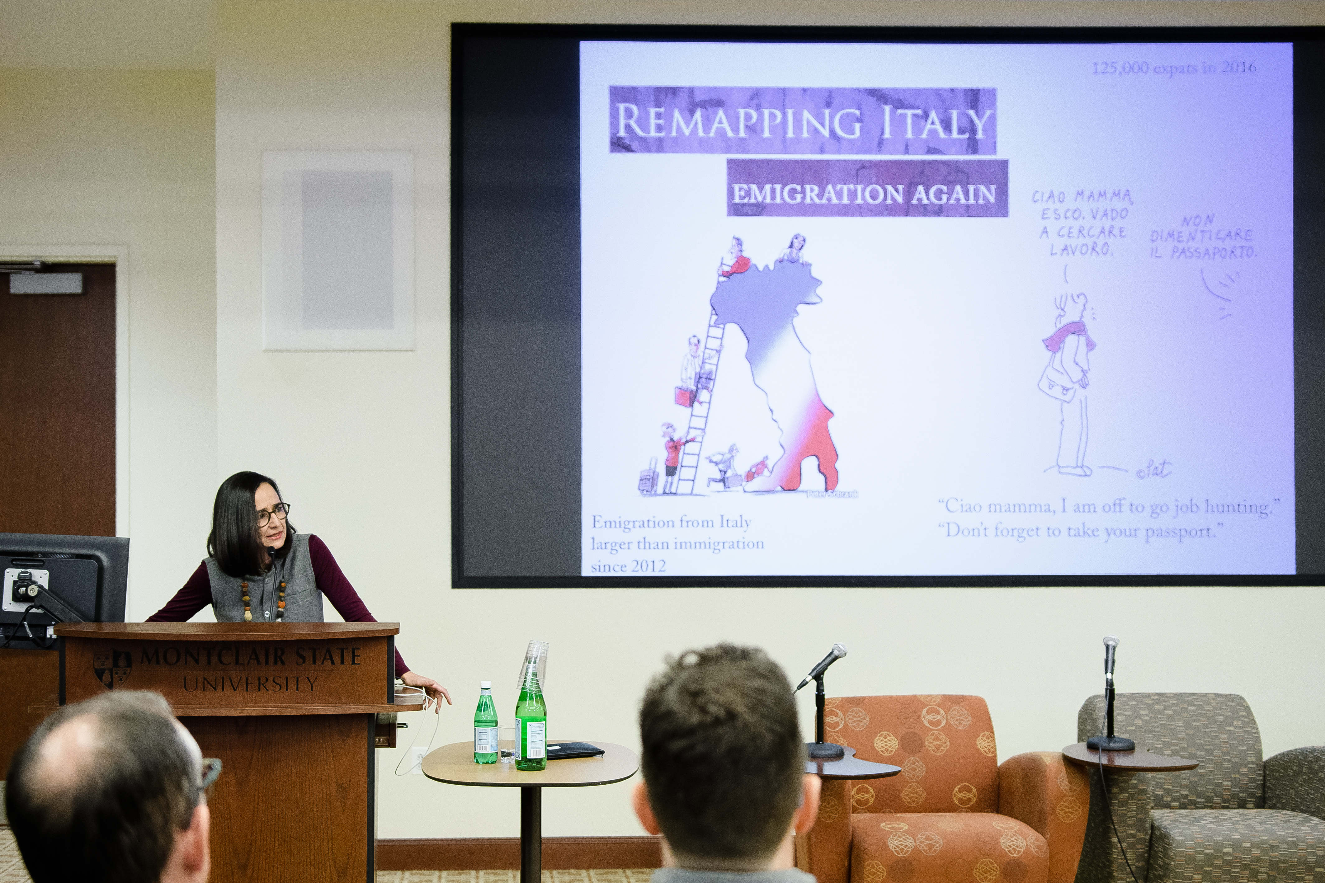 Teresa Fiore presenting.