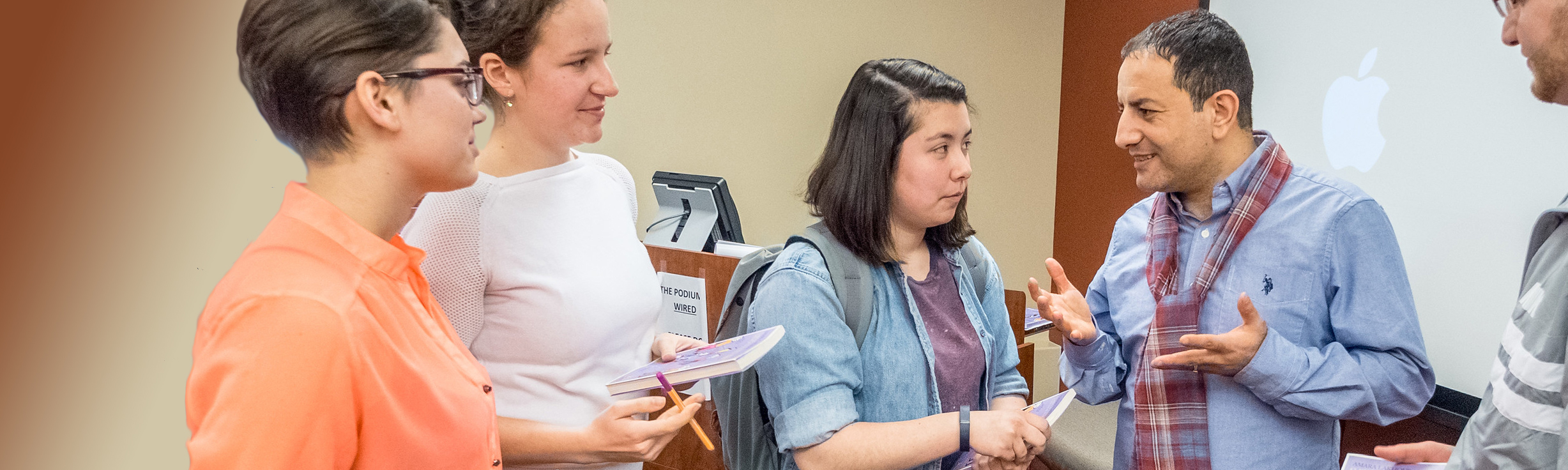 Amara Lakhous InClass Talks Inserra Chair Montclair State University