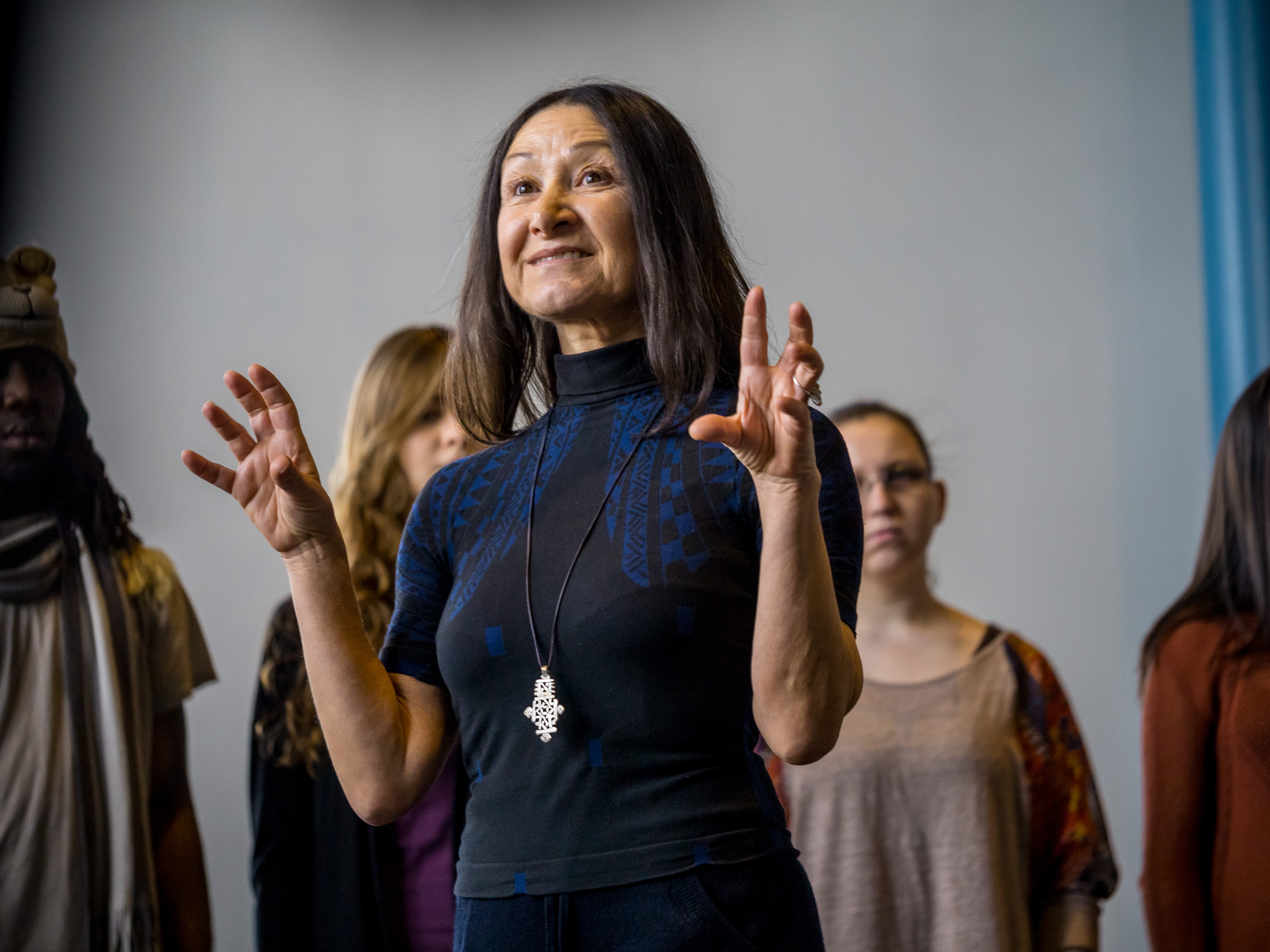 Theater workshop by Ermanna Montanari by M. Peters