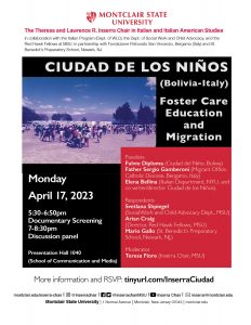 Inserra flyer for Ciudad de los Ninos event