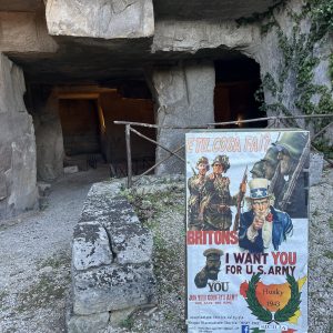 Re-enactment in the Melilli quarry, near Catania