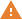 Orange triangle with an exclamation mark in the center