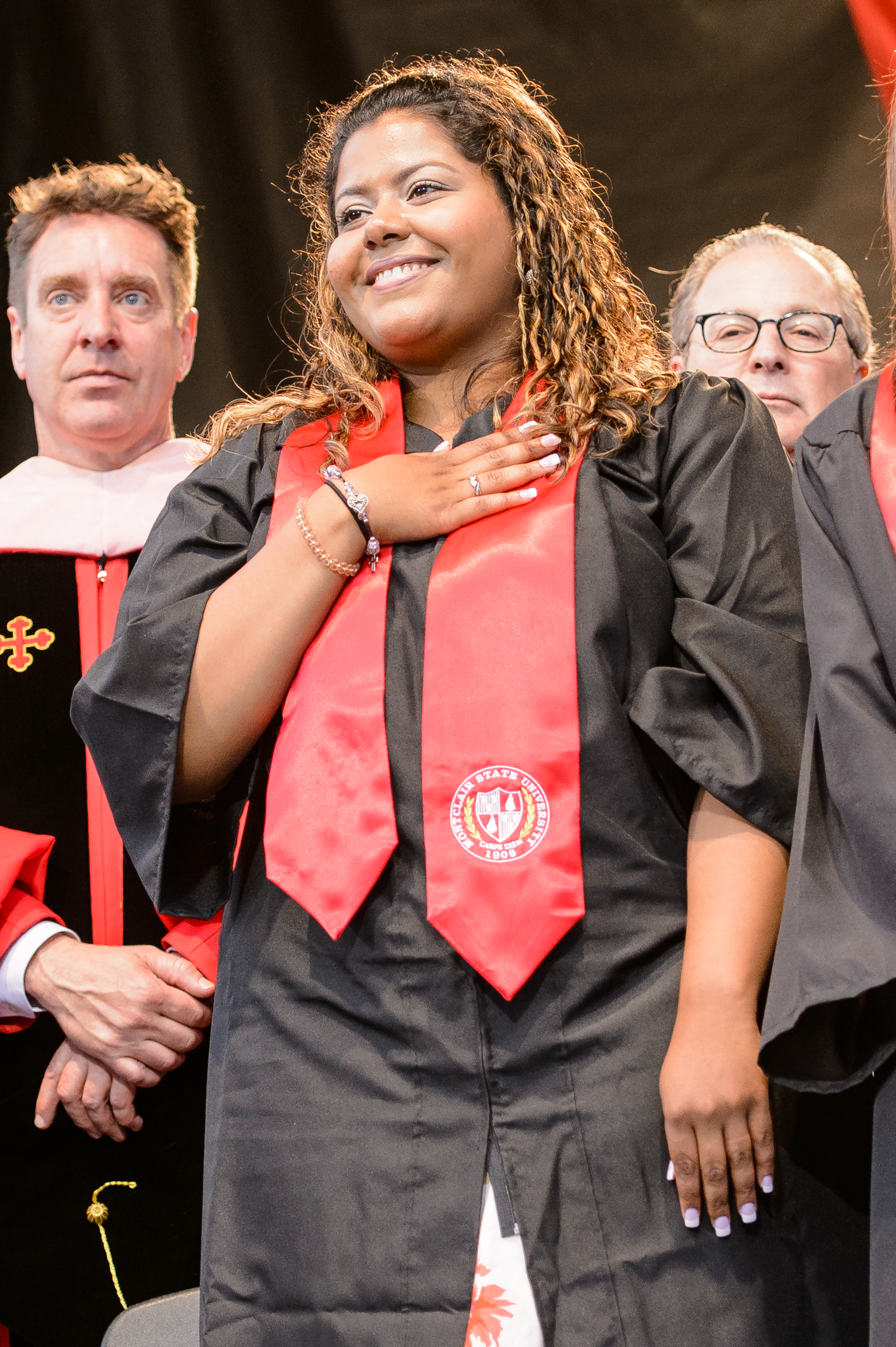 Senior Address speaker Ivana Greene at the College of the Arts Convocation 2015.
