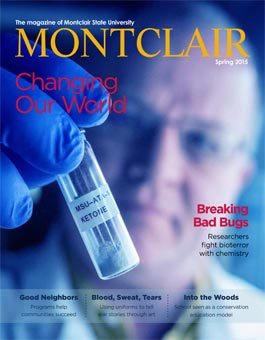 Cover of the printed Spring 2015 Magazine