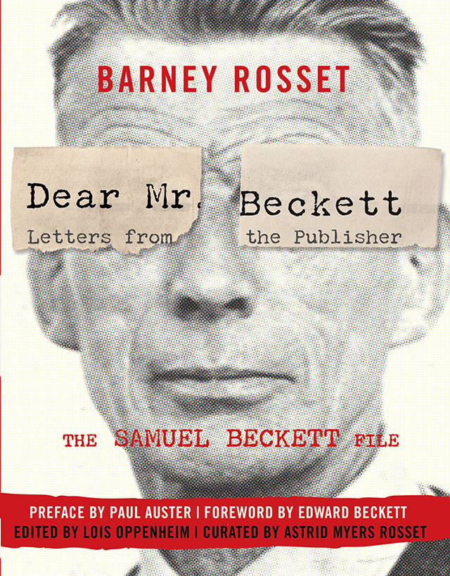 Cover of Dear Mr. Beckett – Letters from the Publisher: The Samuel Beckett File, a book edited by Lois Oppenheim, professor of French and chair of Montclair State’s Department of Modern Languages and Literatures.