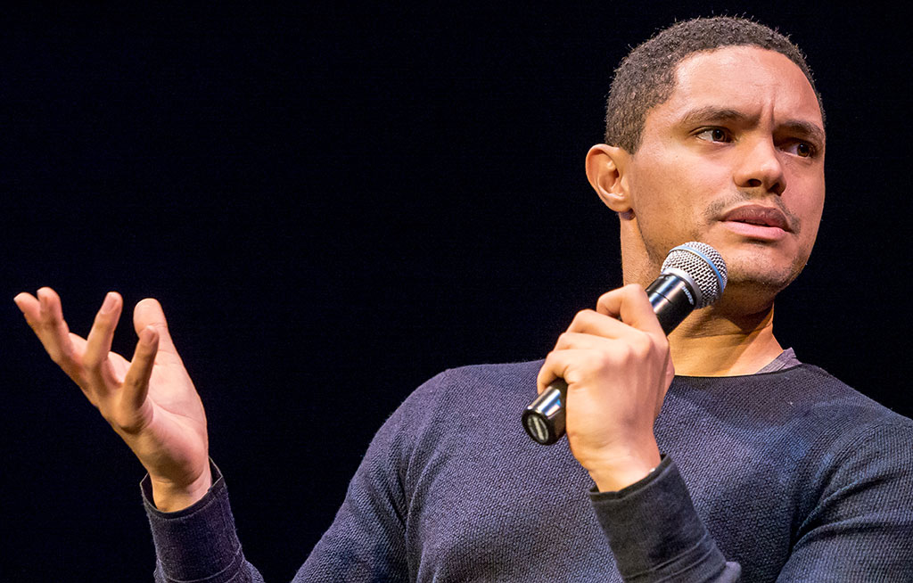 Photo of Trevor Noah.