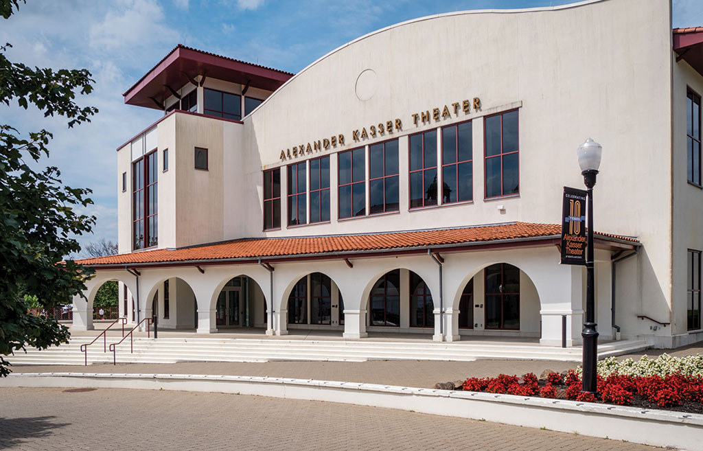 Front of Alexander Kasser Theater
