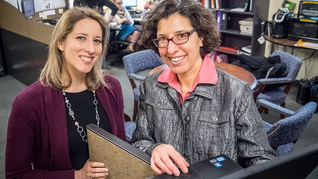 Jennifer Urban and Miriam Linver study character development in scouts.