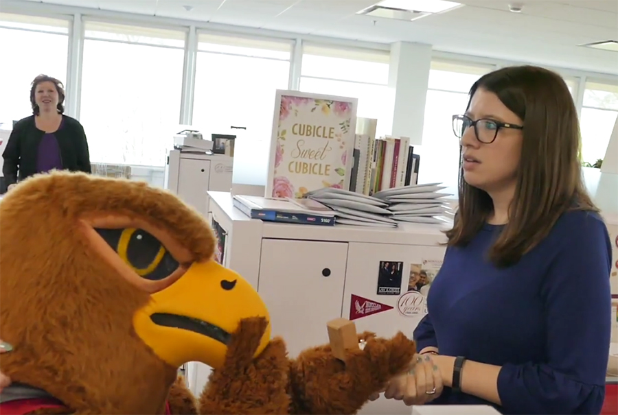 Rocky proposing to Stacy Albanese.