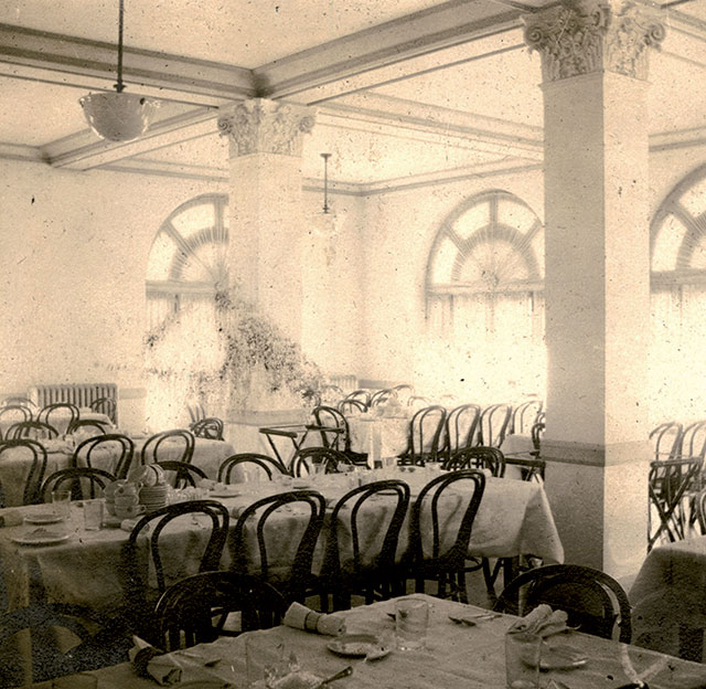 Russ Hall dining room