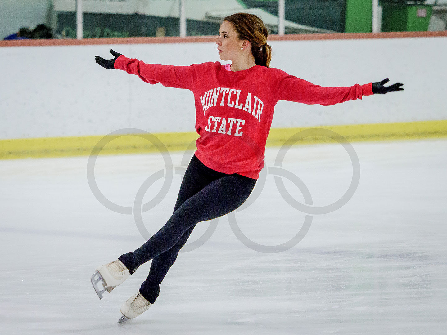 Isadora Williams figure skating at Winter Olympics.