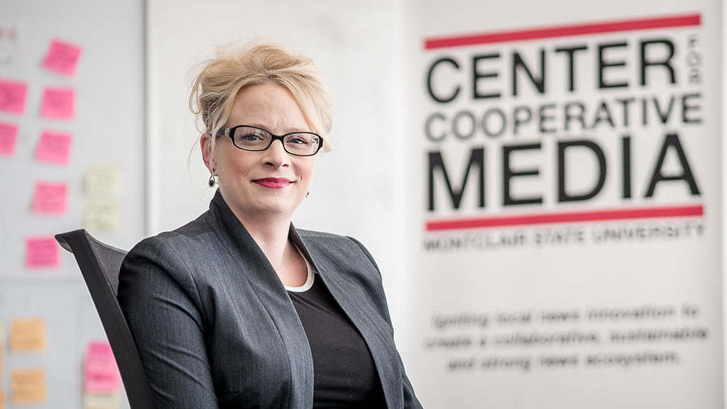 Stefanie Murray, director of the Center for Cooperative Media.